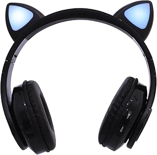 MUSISALY Fone De Ouvido Fone De Ouvido Jogo Fone De Ouvido Iluminação Rgb Fone De Ouvido Luminoso Jogo Fone De Ouvido Rosa Fones De Ouvido Fone De Ouvido Com Cancelamento De Ruído Sem Fio