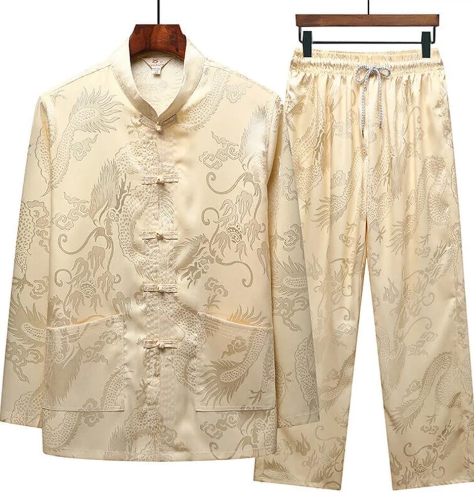 Summer Long Sleeve Sportswear Men's Casual Sets Chinese Style