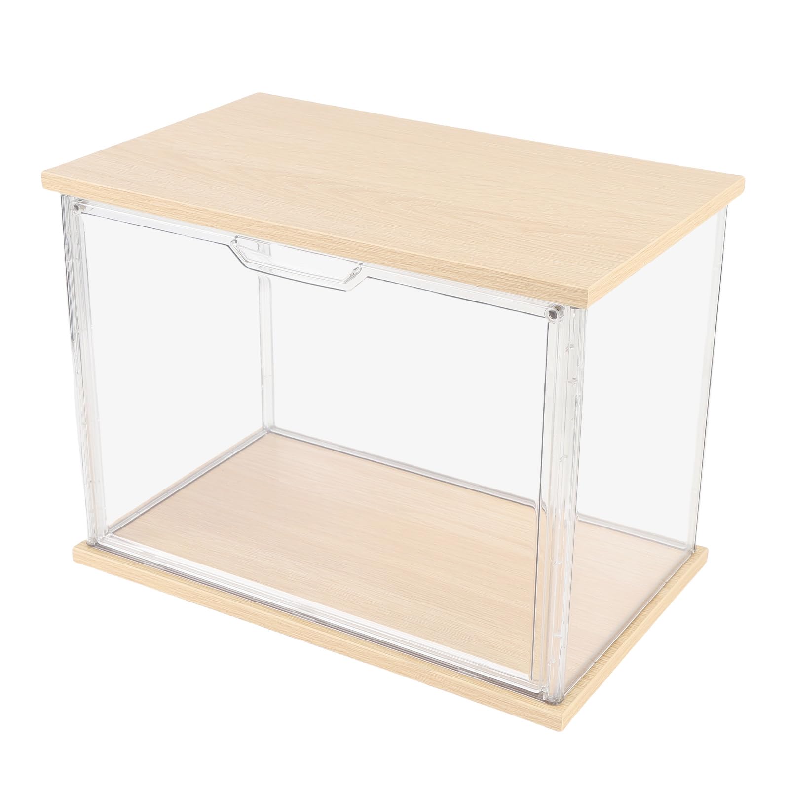 Fdit Vitrina para Figuras Coleccionables, Caja de Exhibición con Base de
