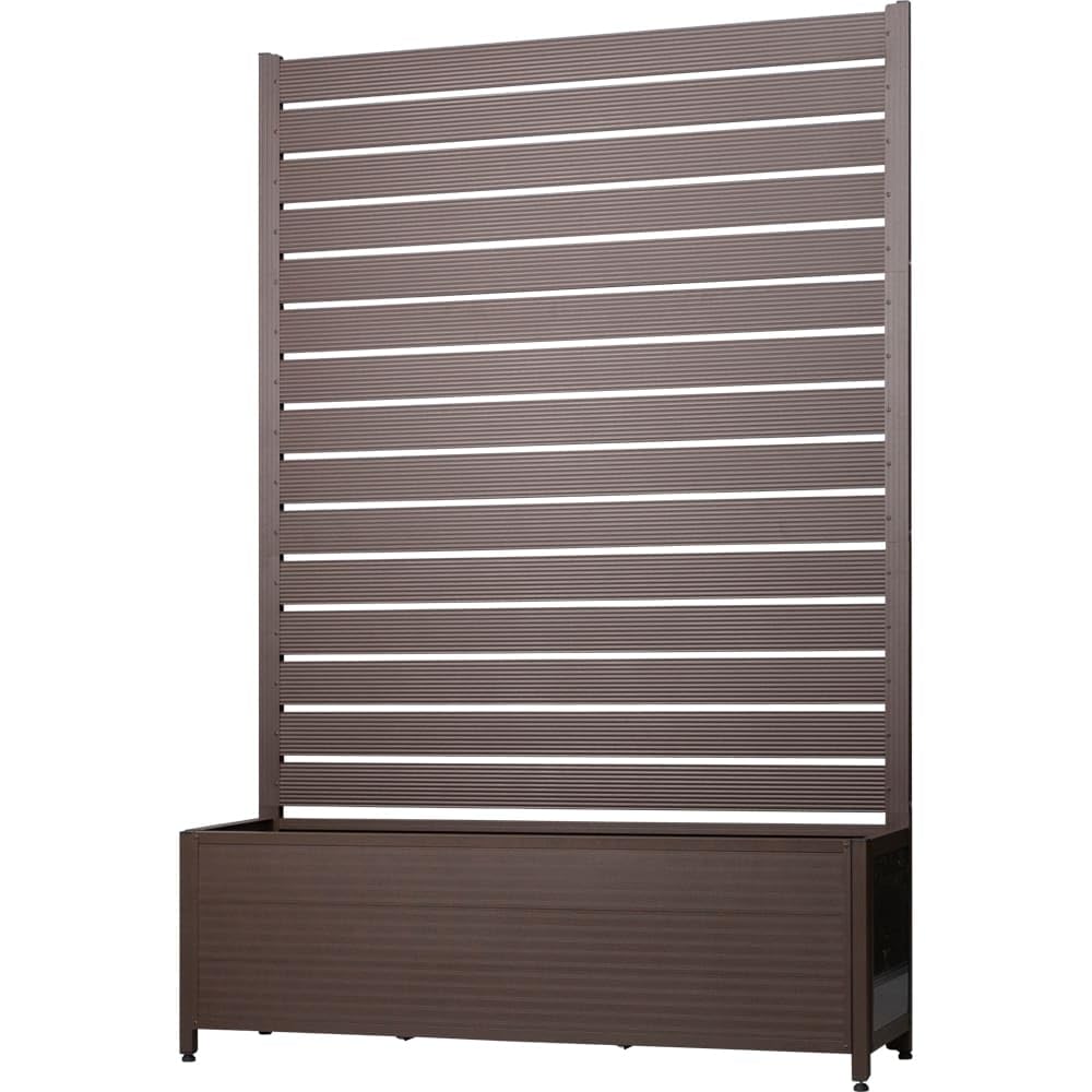 新品 リビングアウト(Living Out) プランターラティス 木製 ダーク