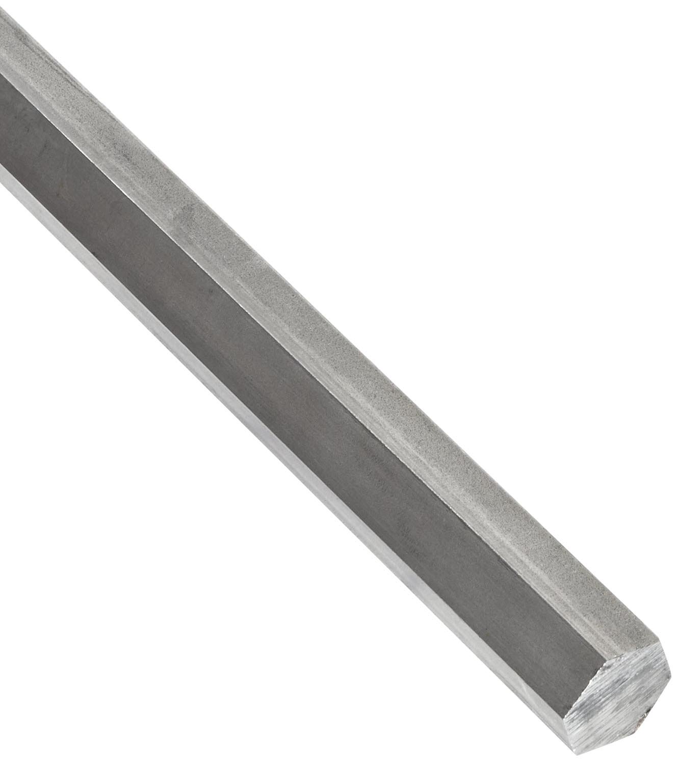 304 Stainless Steel Hex Bar, Unpolished (Mill) Finish, Annealed, ASTM A276, 1/2