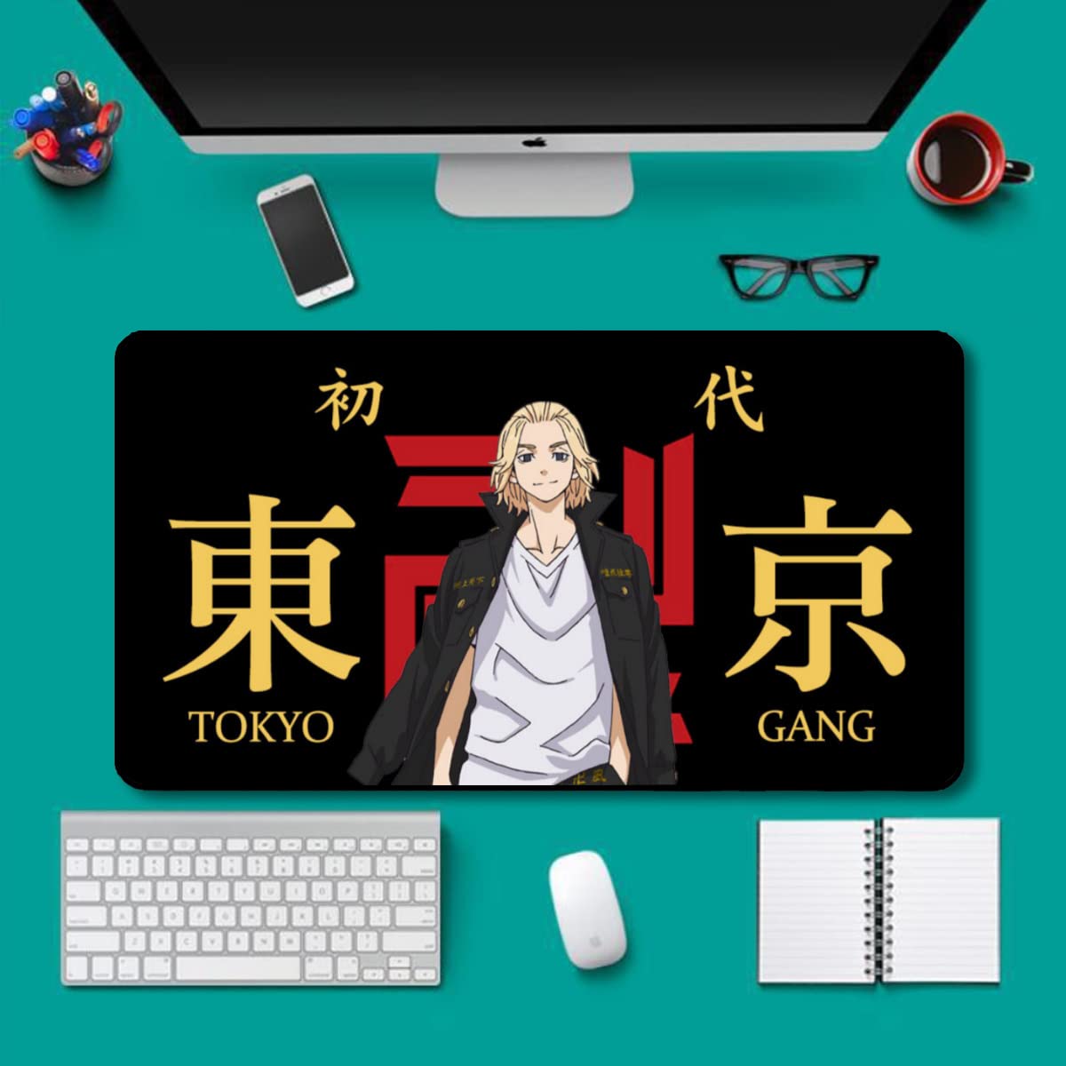 Amazon.co.jp: 東京リベンジャーズ 東京卍会 マウスパッド 大型
