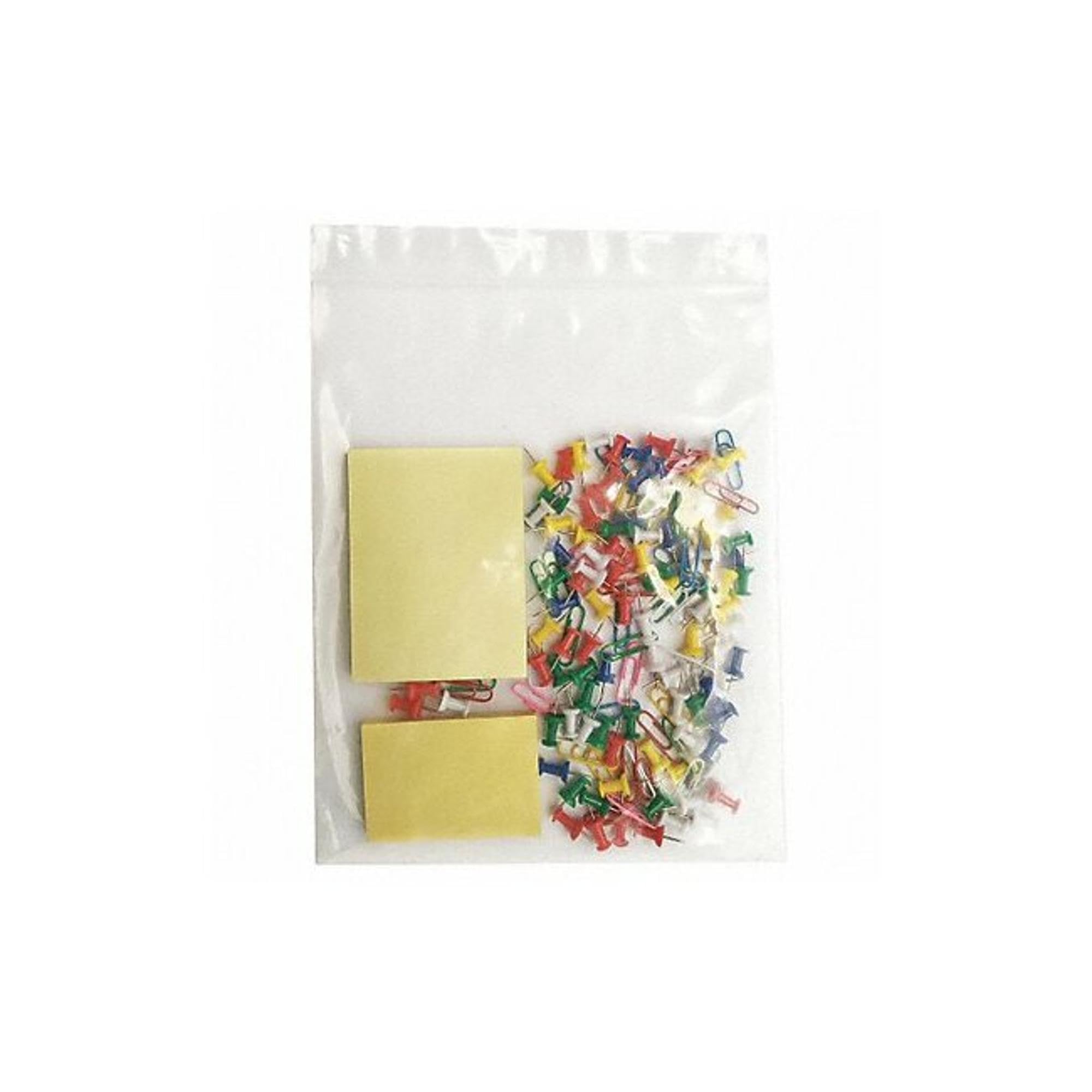 Value Brand, 5CNK7, Reclosable Bag, 12 in. L, 12 in. W, PK1000