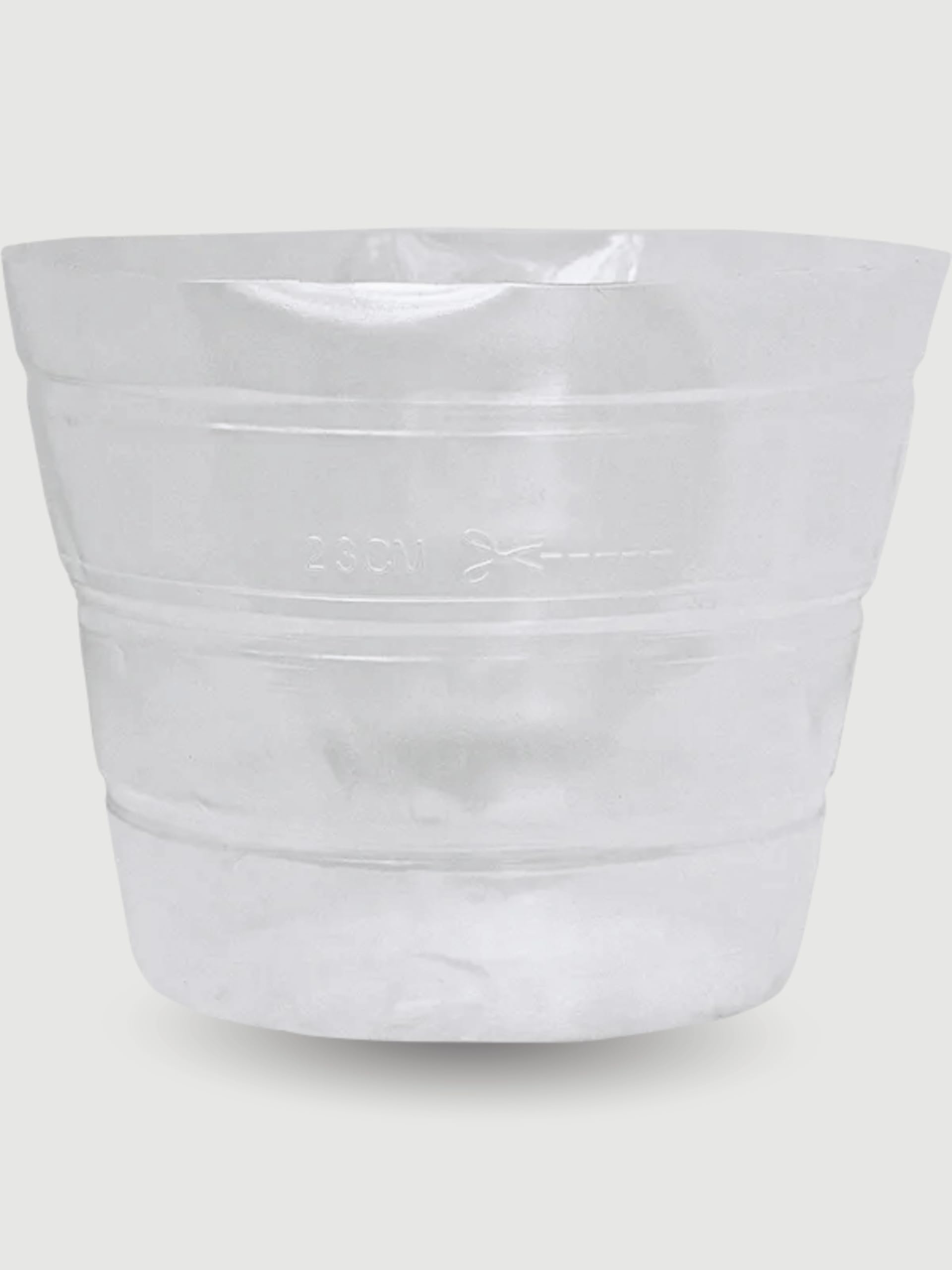 Rebel Plants Waterproof Plant Pot Liner and Protector, LDPE Plastic Insert, Leakproof, Multiple Sizes (D35cm x H40cm)
