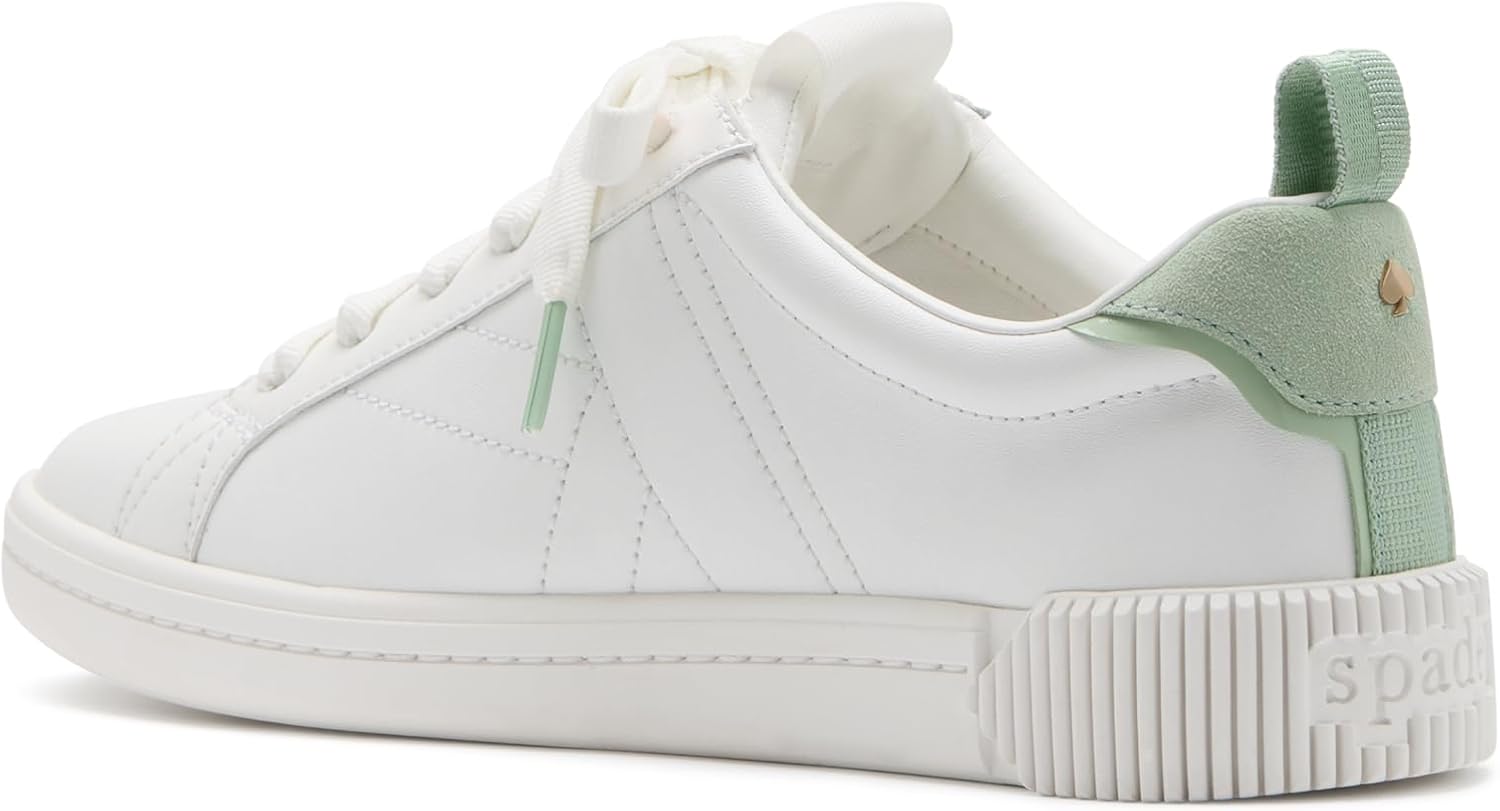 Kate Spade New York Womens Signature Lace Up Sneaker