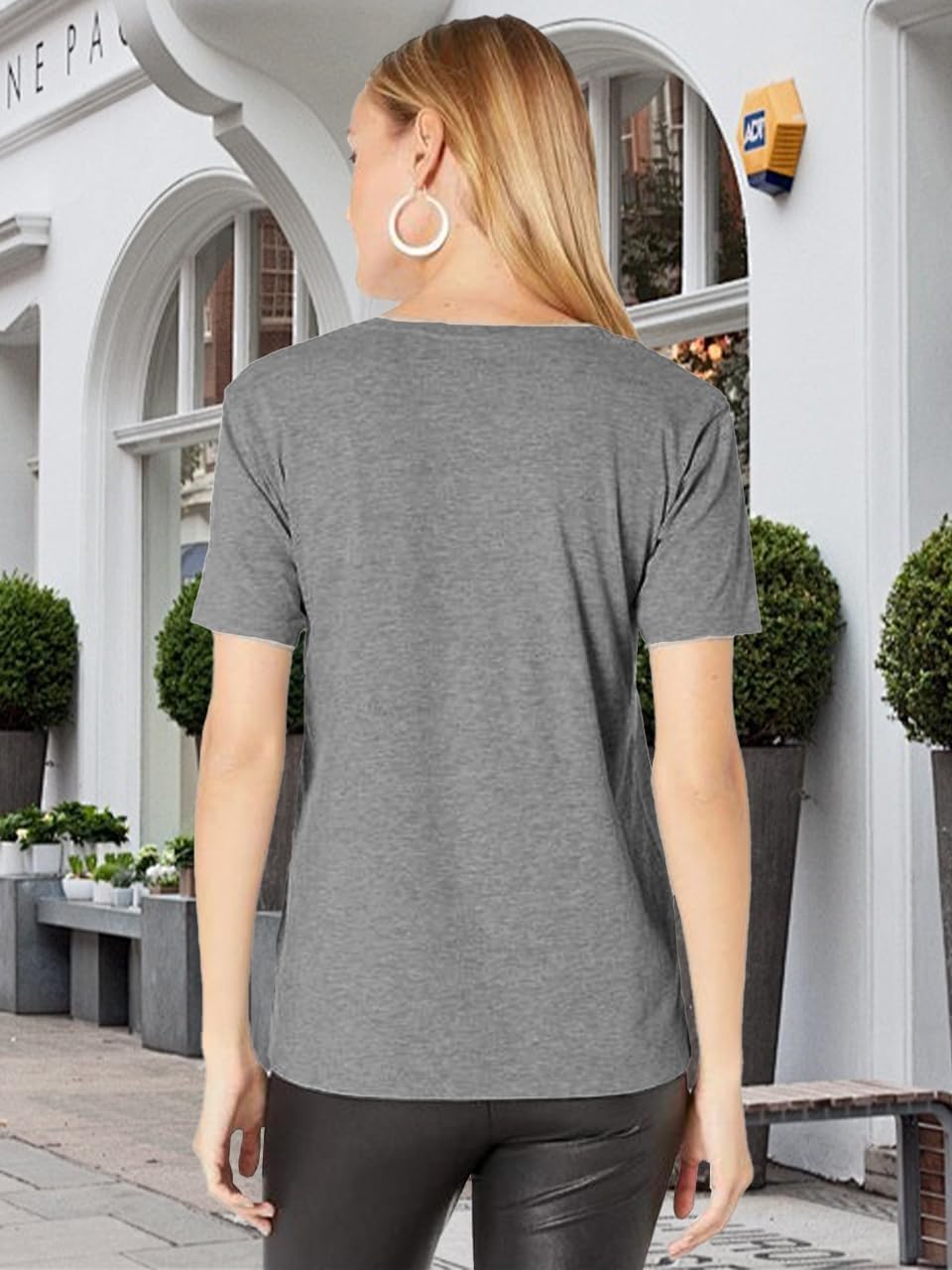 Women Rock Band T Shirt Vintage Country Music Shirt Concert Outfit Short Sleeve Tops - Image 5