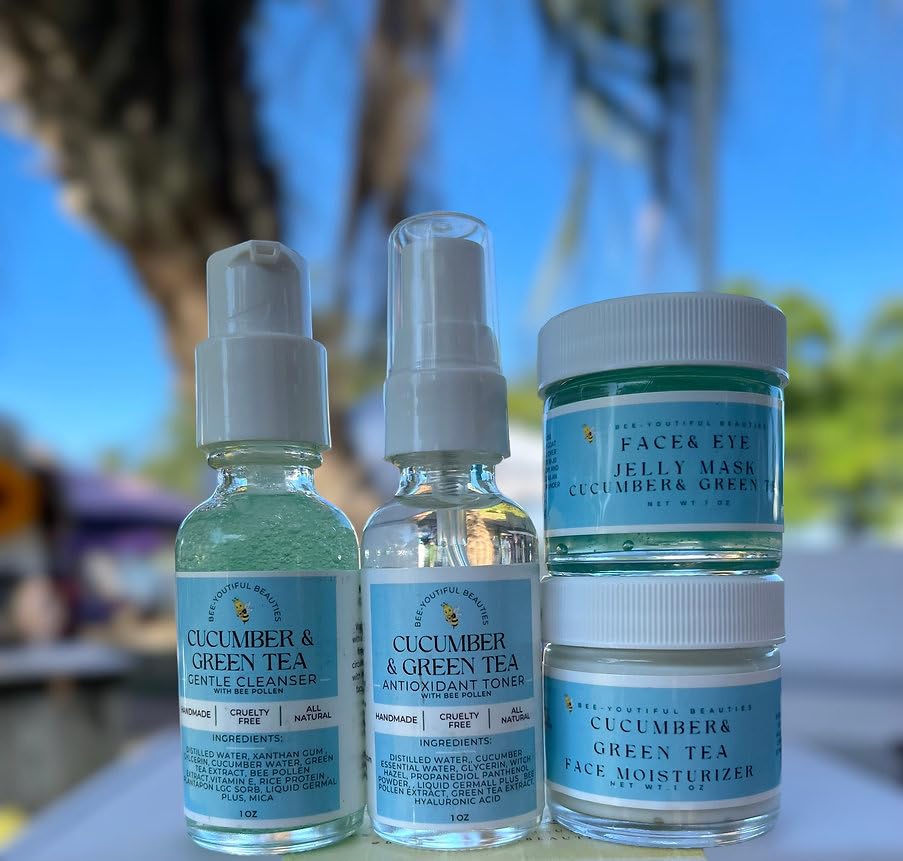 Bee-Youtiful Beauties Green Oasis | The Queen HIVE Collection (Coconut Vanilla Peach, 2 oz)