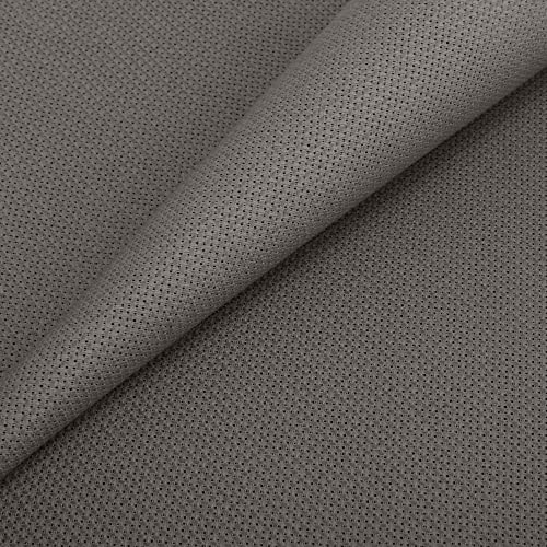 Image of Aida Cloth 14 Count Cross Stitch Fabric,19x28inch (14CT, SlateGray)