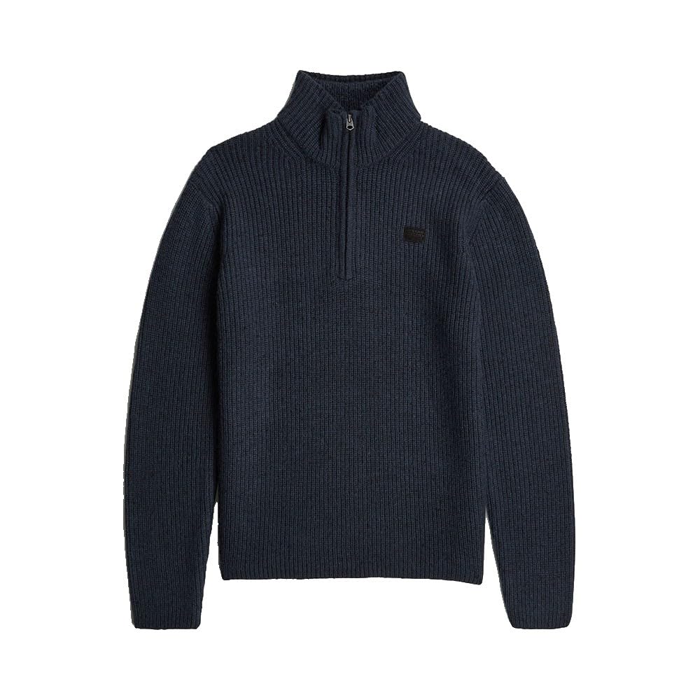 G-Star Double Collar Half Zip Knit Suéter pulóver Hombre