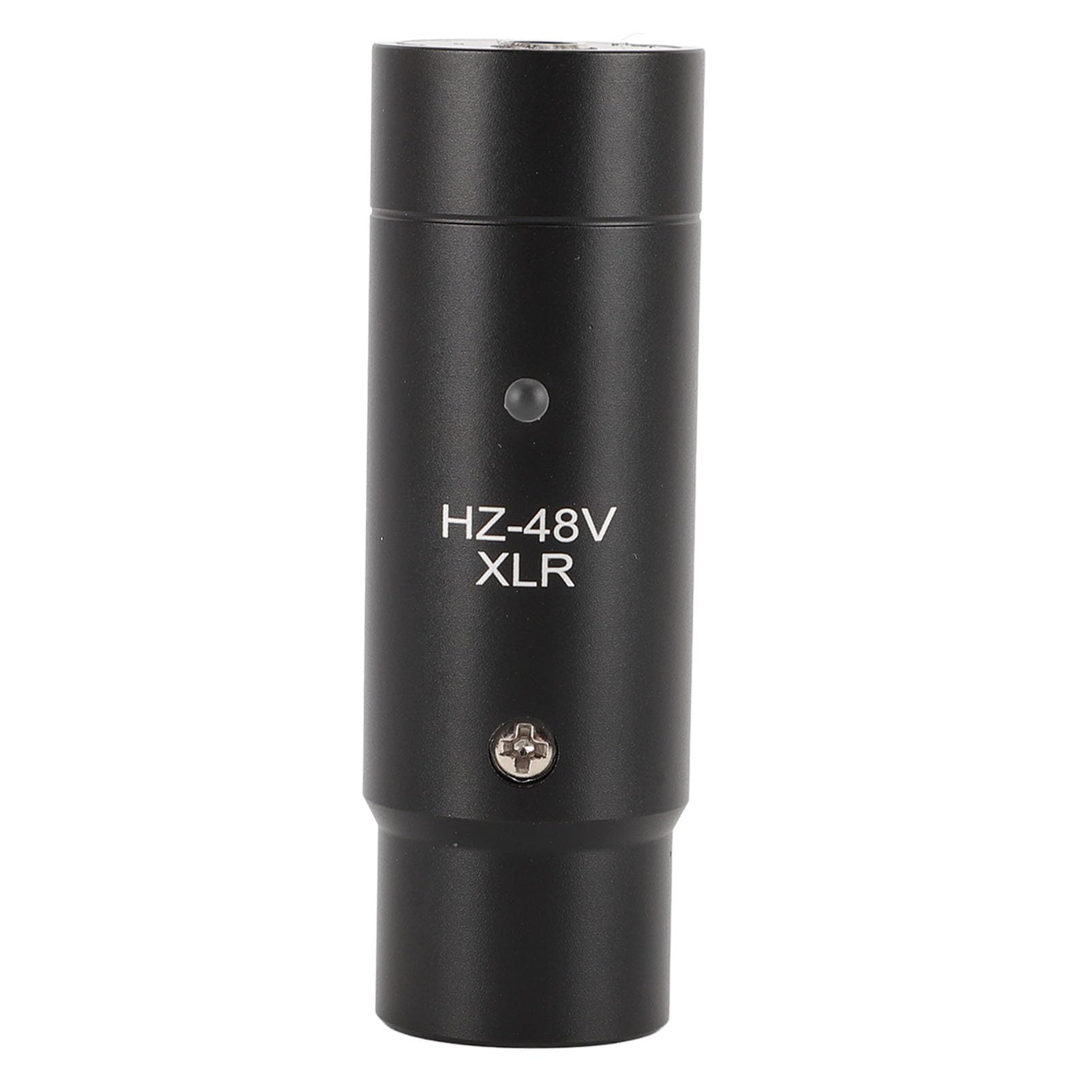 Symmetrischer Signalausgang 48 V Phantomspeisung, XLR-Stecker-Adapter für Kopfhörer, Lavalier-Mikrofone, Instrumenten-Kondensatormikrofone, Hergestellt aus Alu
