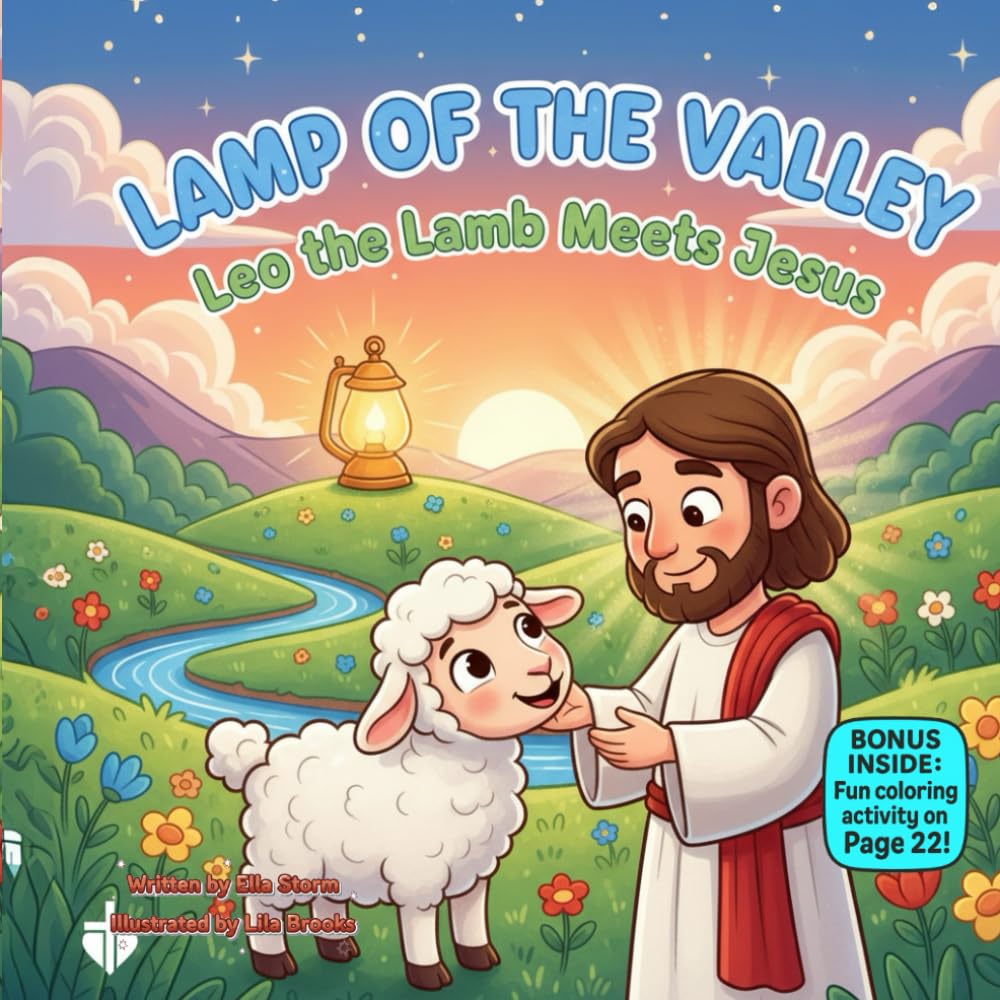 Lamp of the Valley: Leo the Lamb Meets Jesus: A Gentle Rhyming Story About Courage, Guidance, and God’s Light (kids christmas books)