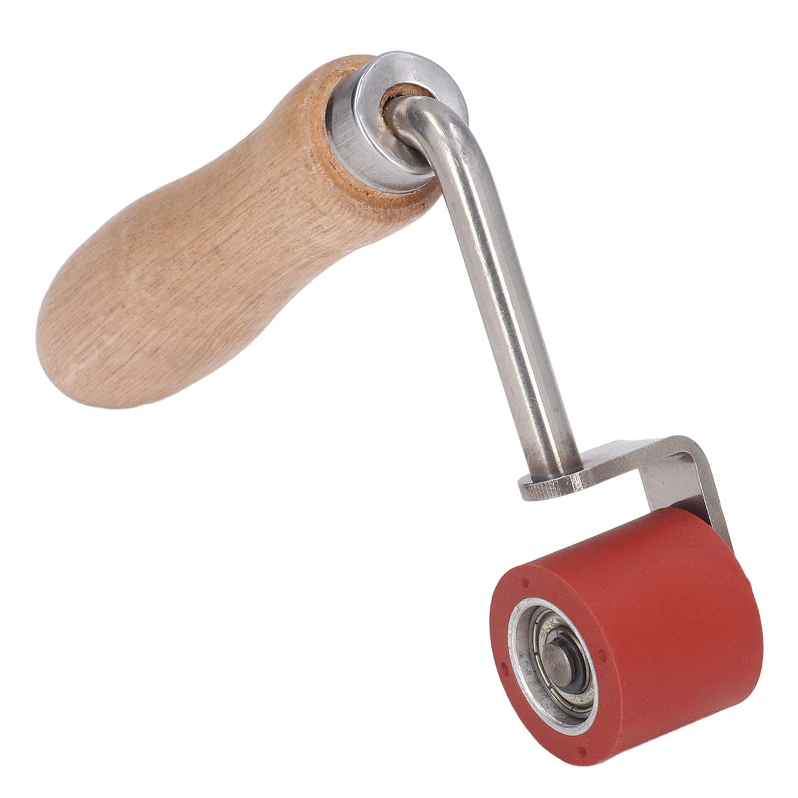 Rodillo Manual de Silicona de 20 mm con ángulo de doblado de 75°, Rodillo para Costuras Resistente a Altas temperaturas hasta 260 °C, Herramienta ergonómica con Rueda de presión