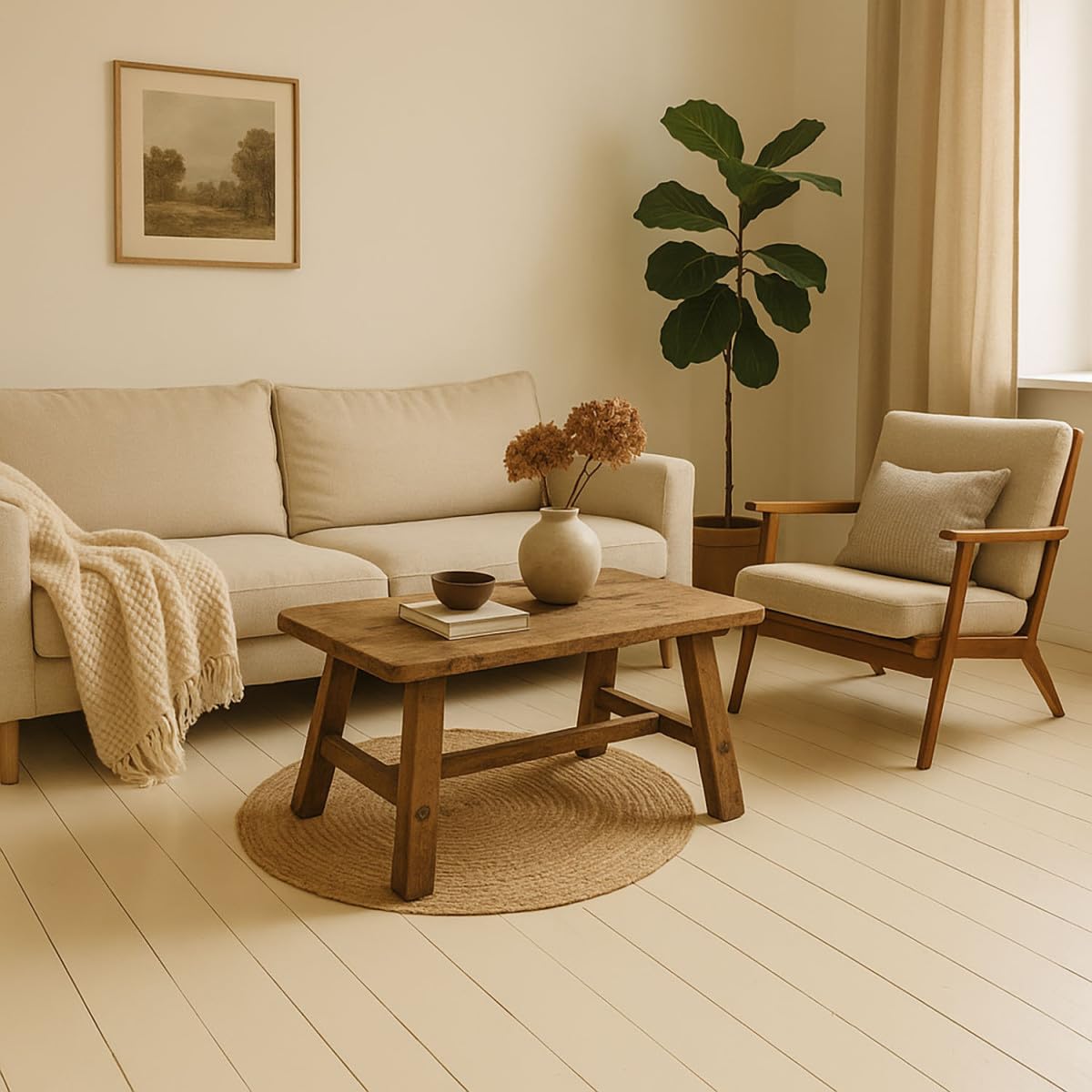 Pintura Parqué Madera y Suelo Laminado Aterciopelado - ARCADECO 4 kg Marfil Claro