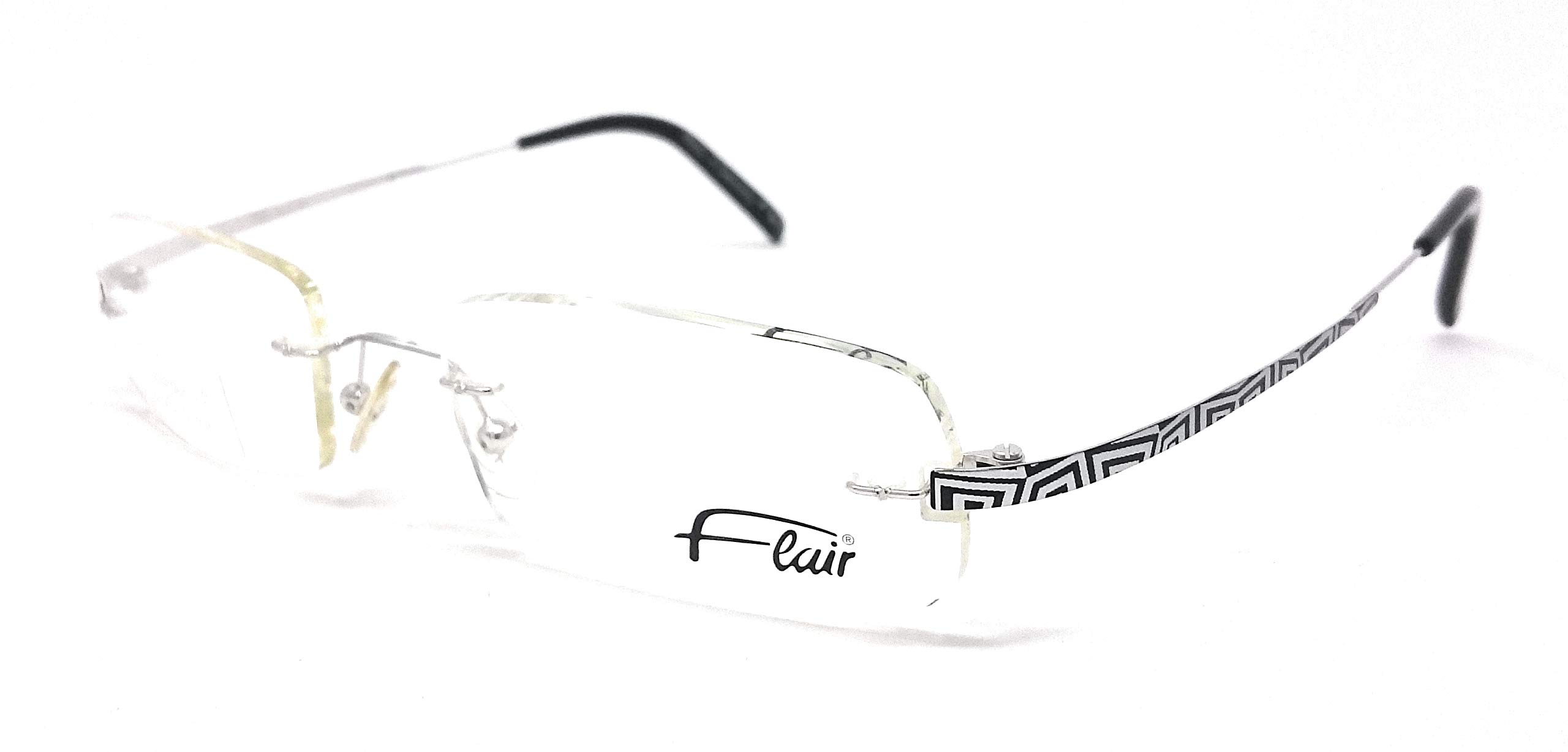 Flair OCCHIALI DA VISTA DONNA 901 ARGENTO E NERO 629