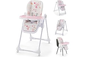 Infans Premium Space-Saving 4-in-1 Convertible Highchair