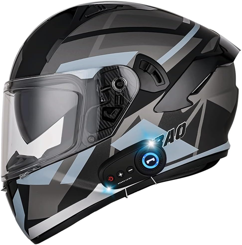 品揃え豊富で Yosiya バイクヘルメット フルフェイス メンズ Bluetooth 耐衝撃性 通気性 軽量 カッコイイ 紫外線防止 グレア防止 Uvカット フリップアップ ダブルシールド オートバイヘルメット 吸汗防臭