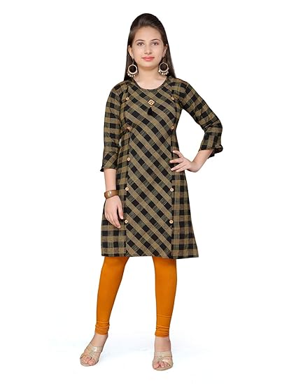 Aarika Girls Cotton Regular Dress