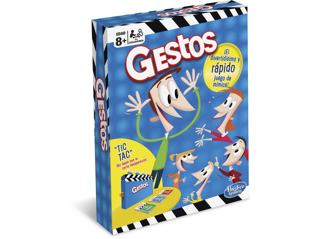 Hasbro GamingGestures, Table Games Spanish Version, Multicoloured (Hasbro b0638105)
