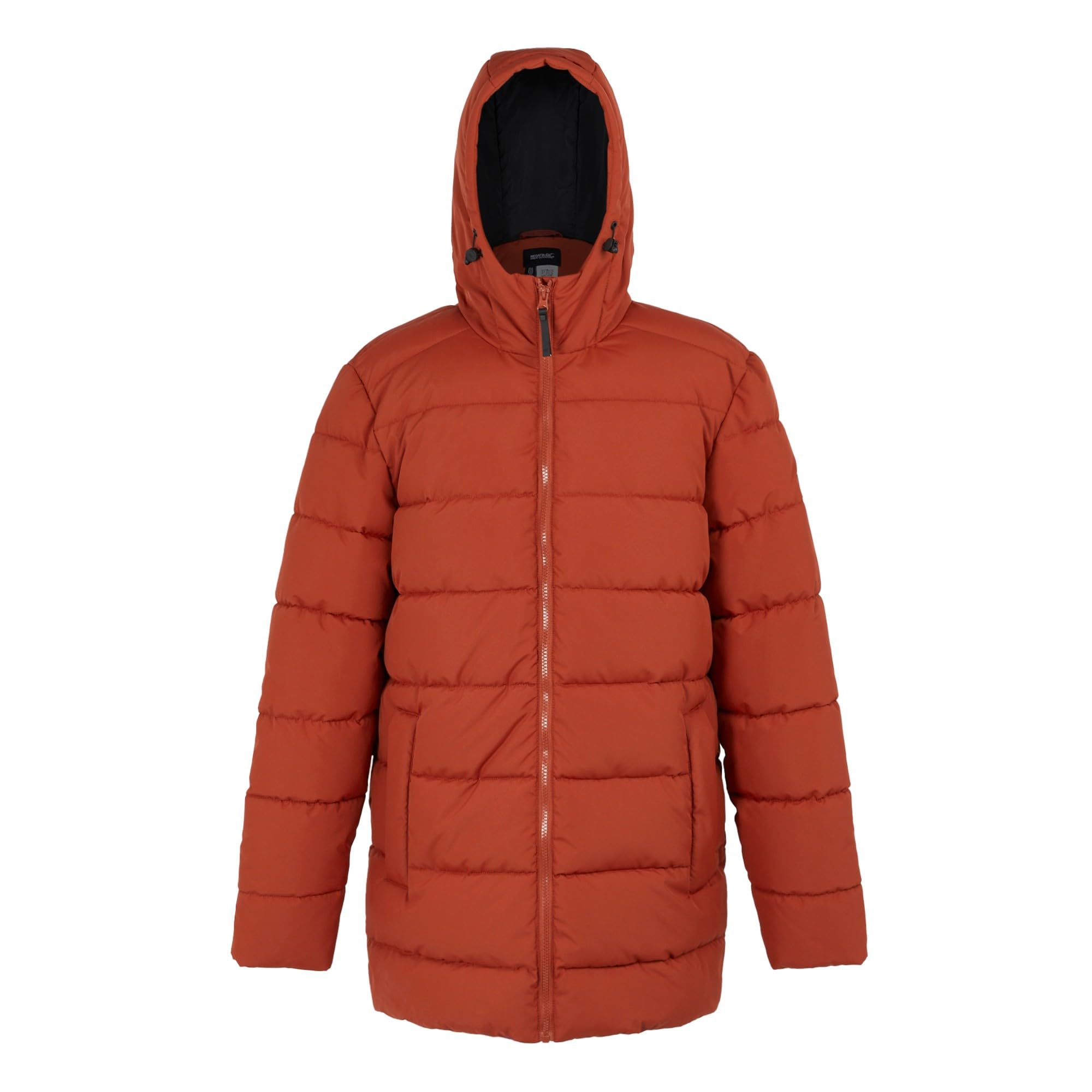 Regatta Mens Lakiver Full Zip Padded Jacket with Hood, Water Repellent & High Feather Free Insulation - Perfect for Outdoors, Walking, Hiking & Camping