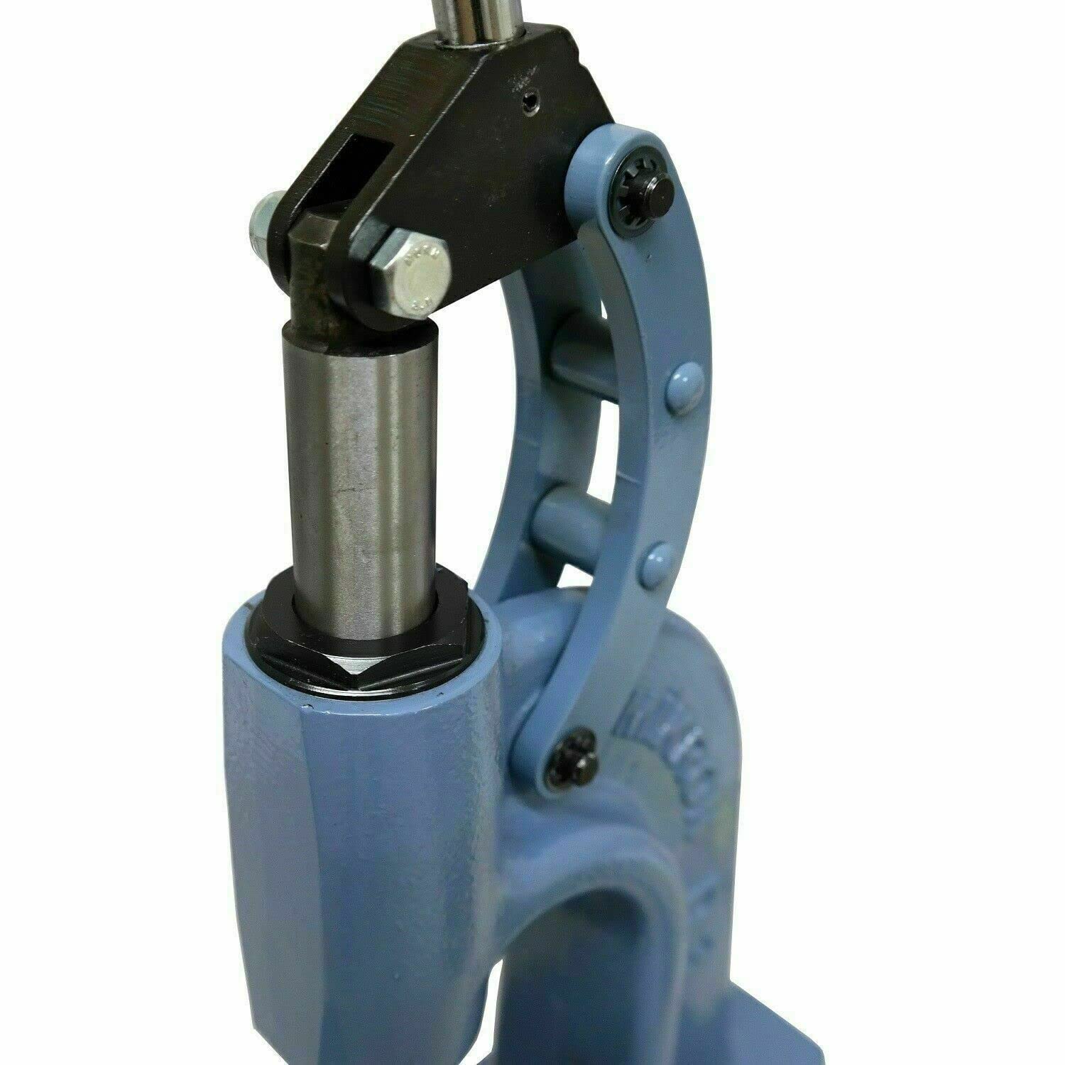 ISTA TOOLS Universelle Kniehebelpress mit hoher Presskraft, Handhebelpresse zum Anbringen von Ösen mit größerem Durchmesser oder Nieten, Drucknöpfe und vieles mehr. (D-3 Kniehebelpresse)