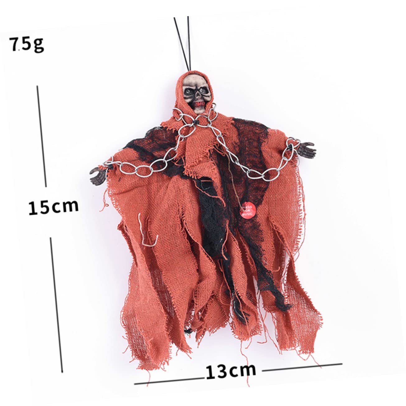 OFFSCH Halloween Ghost Decoration Decorations Outdoor Ghost Floating Skeleton Sounds Scary Props