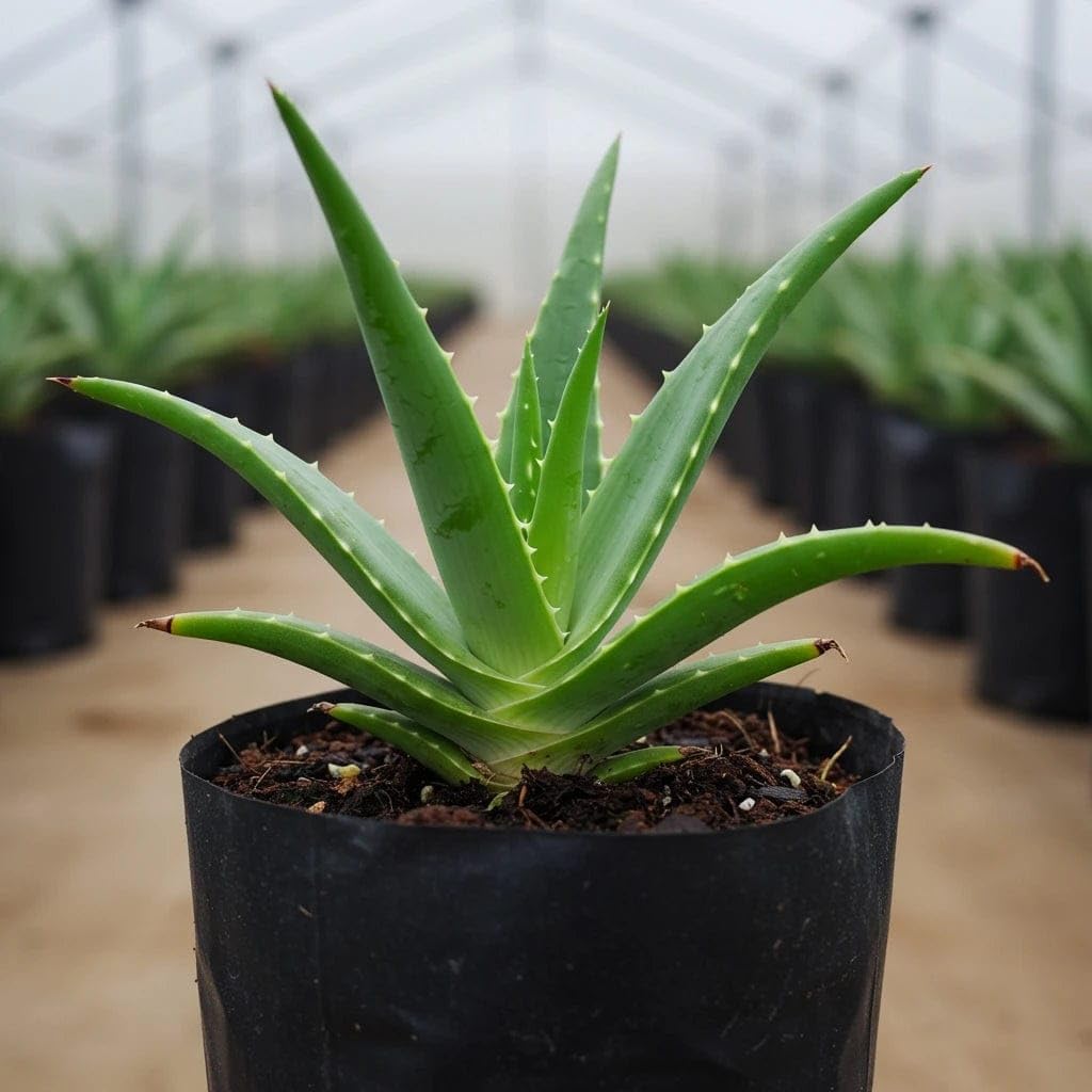 Live Aloe Vera Plant |Organic Medicinal Succulent for Skin, Hair & Health | Indoor & Outdoor Plant | Natural Healer Wonder Plant With 4INCH Pot-image-21