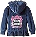 Juicy Couture Girls' Navy Hooded Jacket and Pant Set