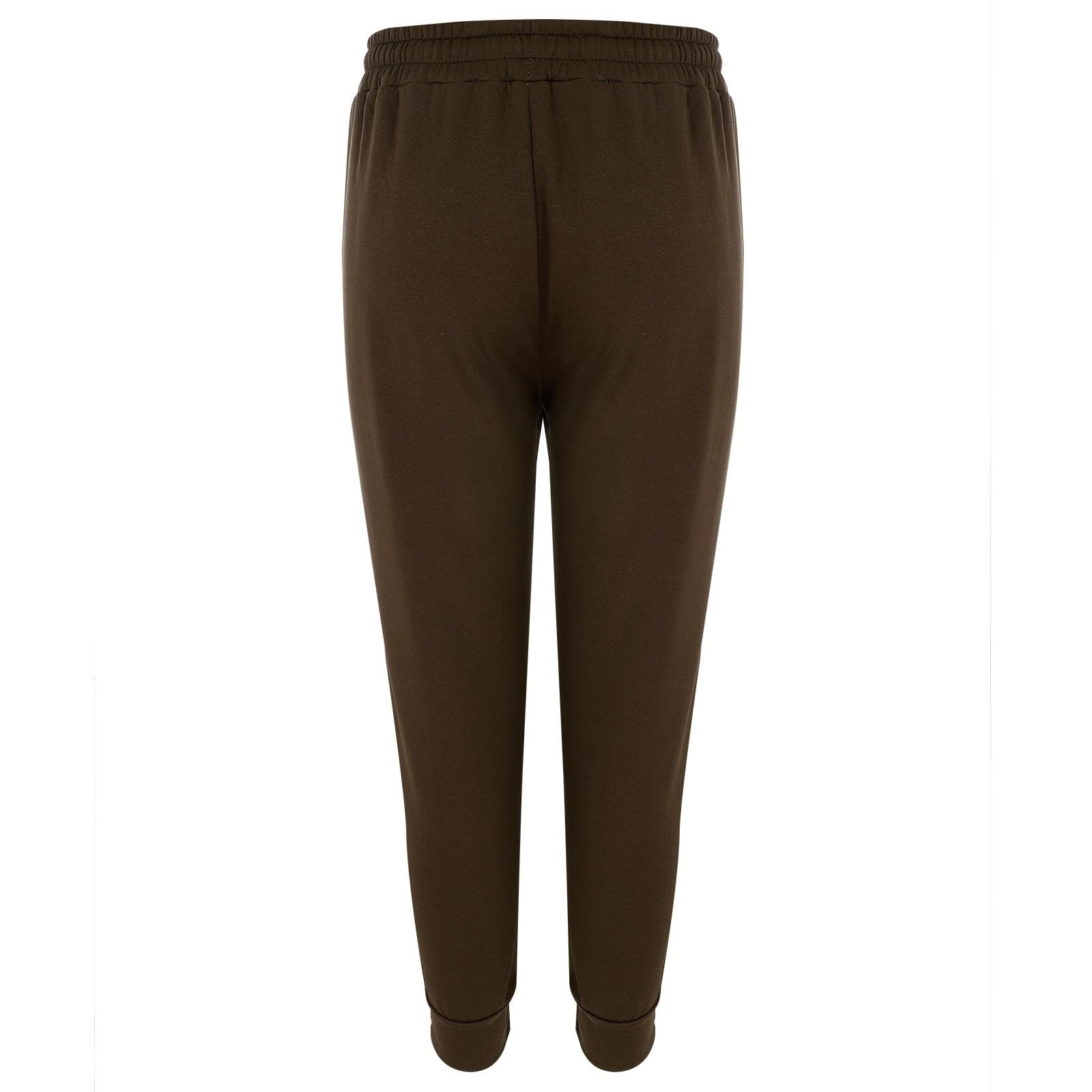 Genérico Pantalones Harem Mujer De Gran Tamaño - Pantalones Harem Mujer Invierno Pantalones con Cordón De Ajuste Pant Uni-Color Pantalones con Dos Bolsillos Pant Otoño Invierno Pantalones Espesar