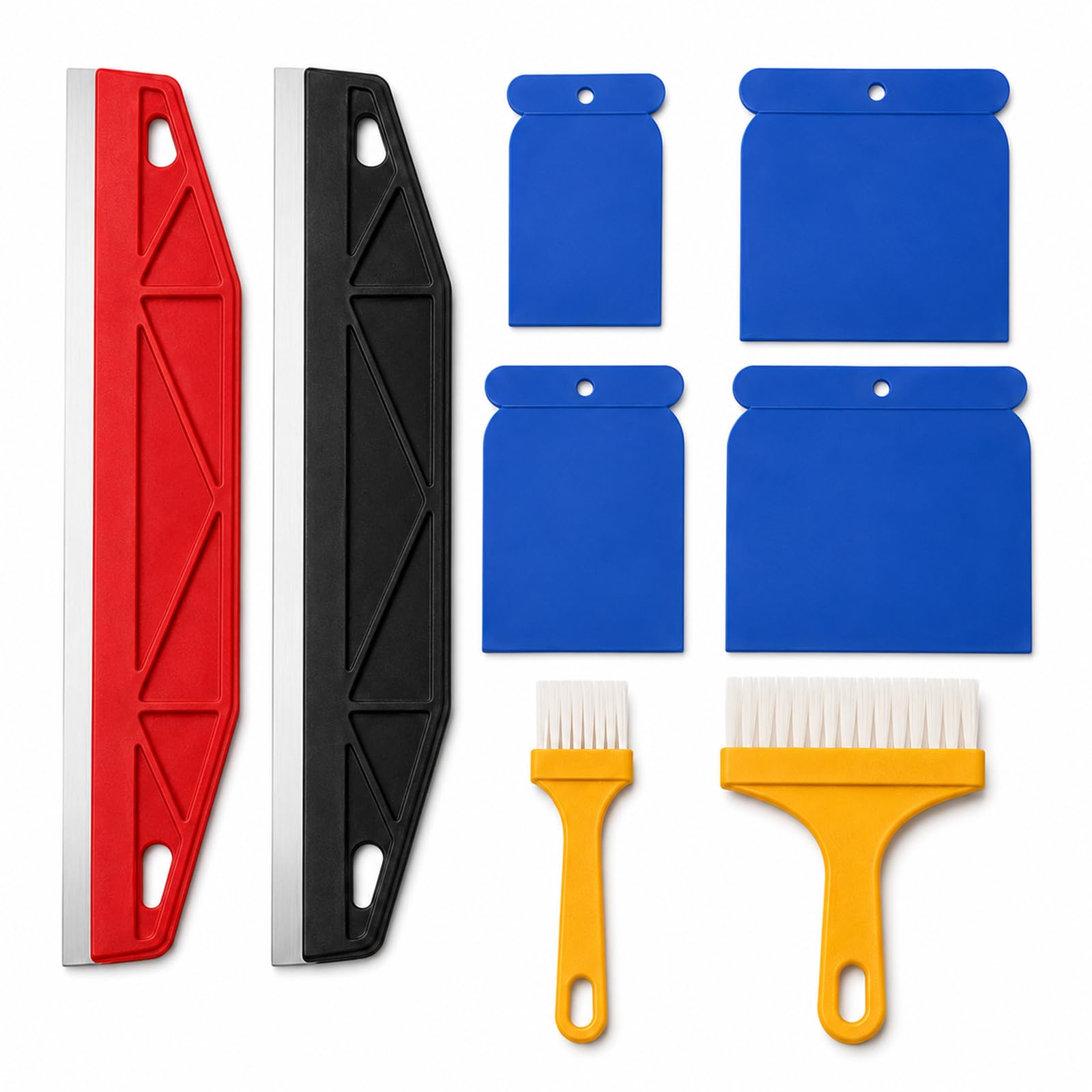8 Pcs Paint Shield & Cutting in Tool Set, Stainless Steel Paint Guard