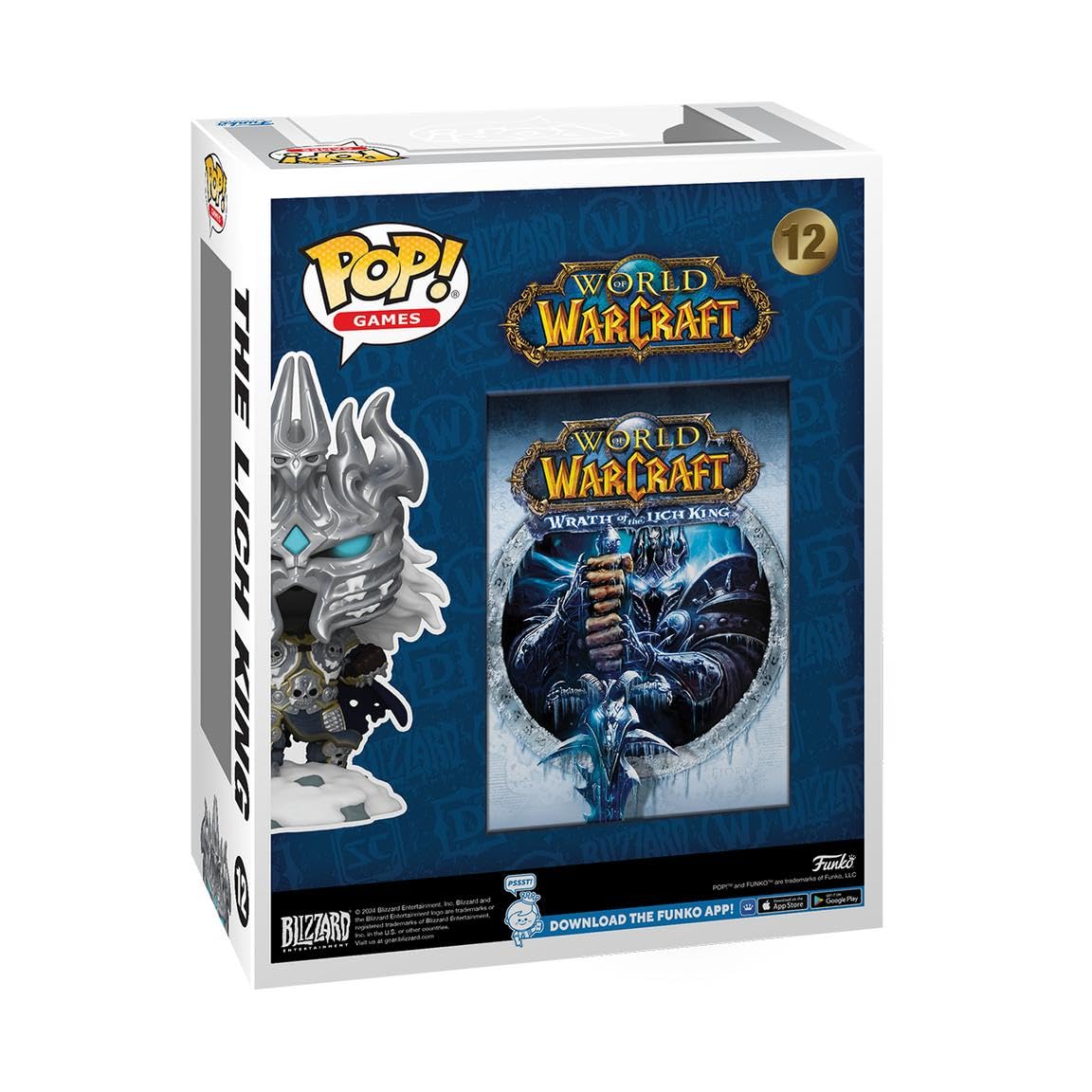 Funko World of Warcraft Wrath of The Lich King Pop Games Cover
