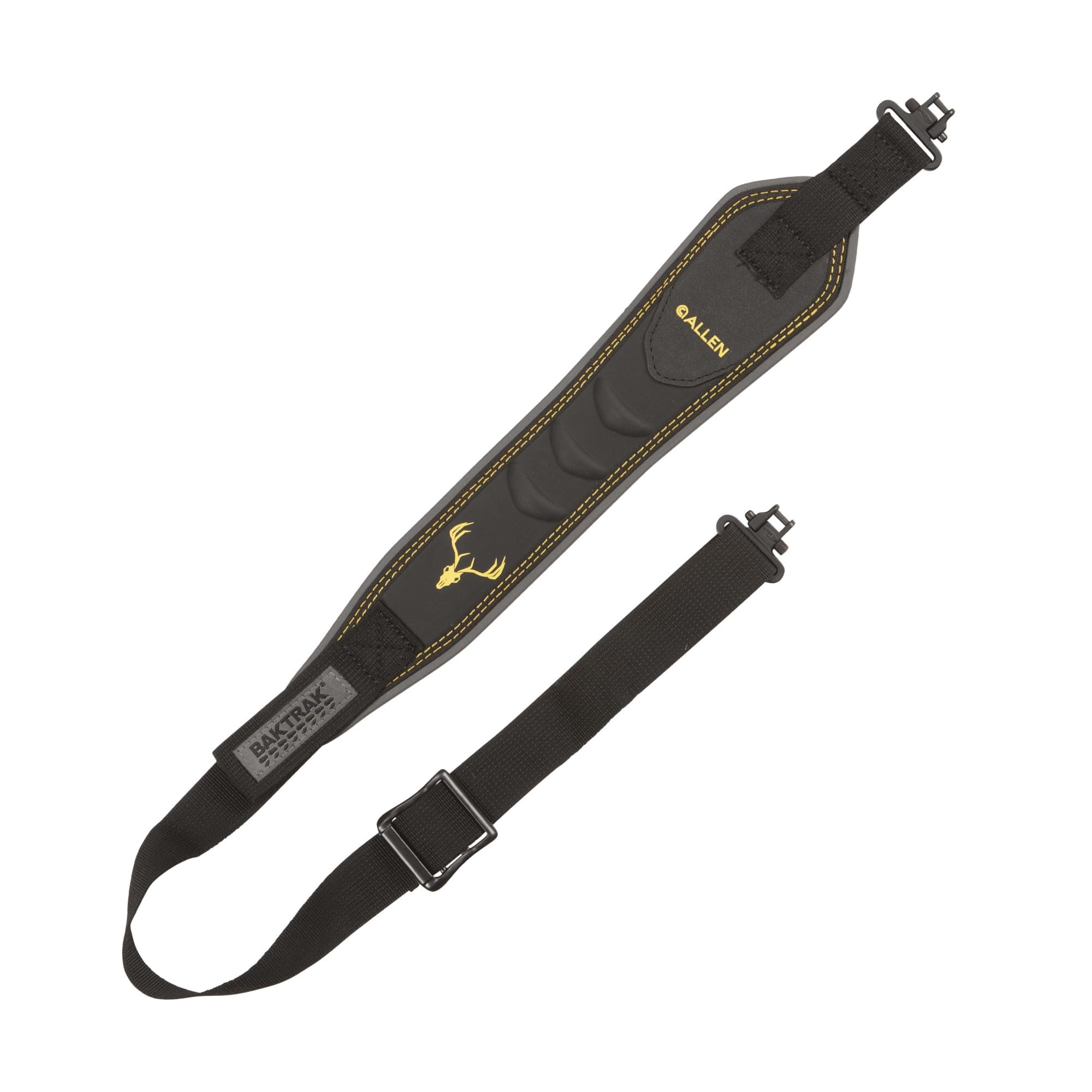 Bullet BakTrak 2-Point Rifle and Shotgun Sling - Rubber Grip with Swivels - Ideal for Hunting and Shooting - Gun Strap