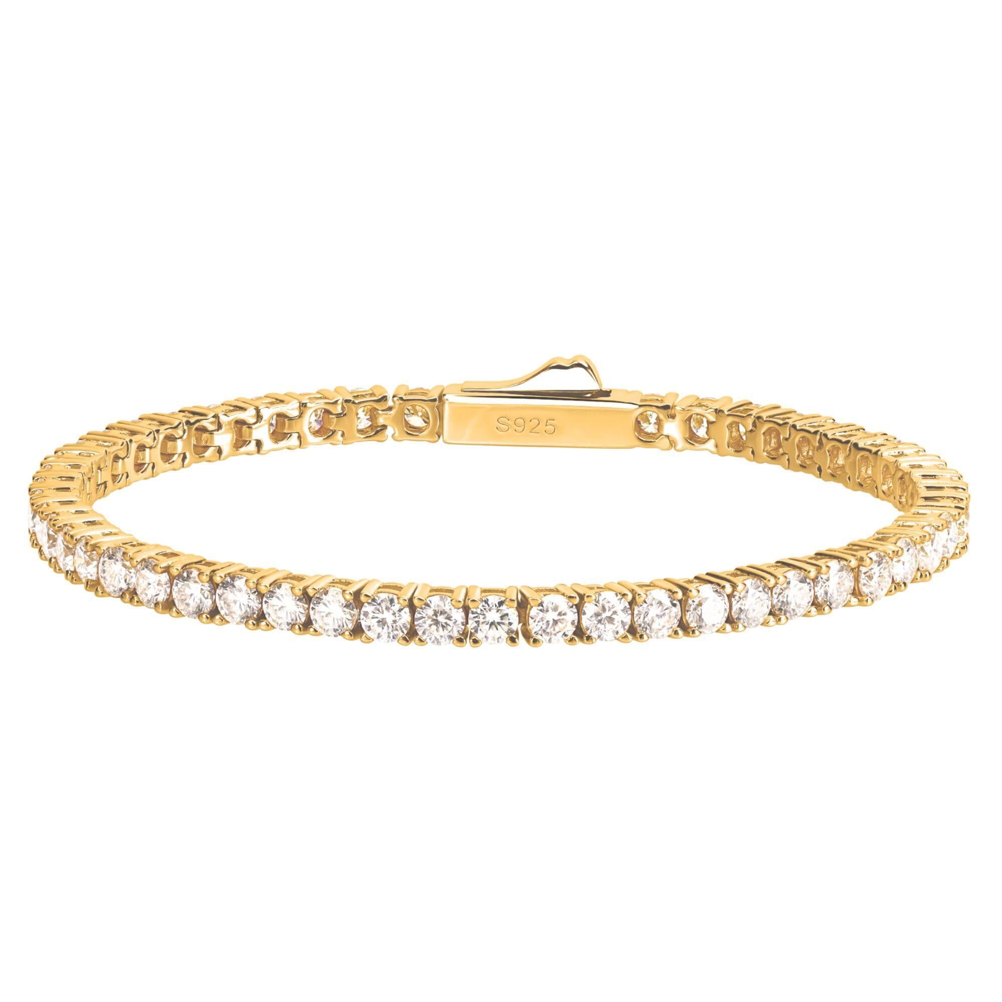EcoGems Moissanite Tennis Bracelet