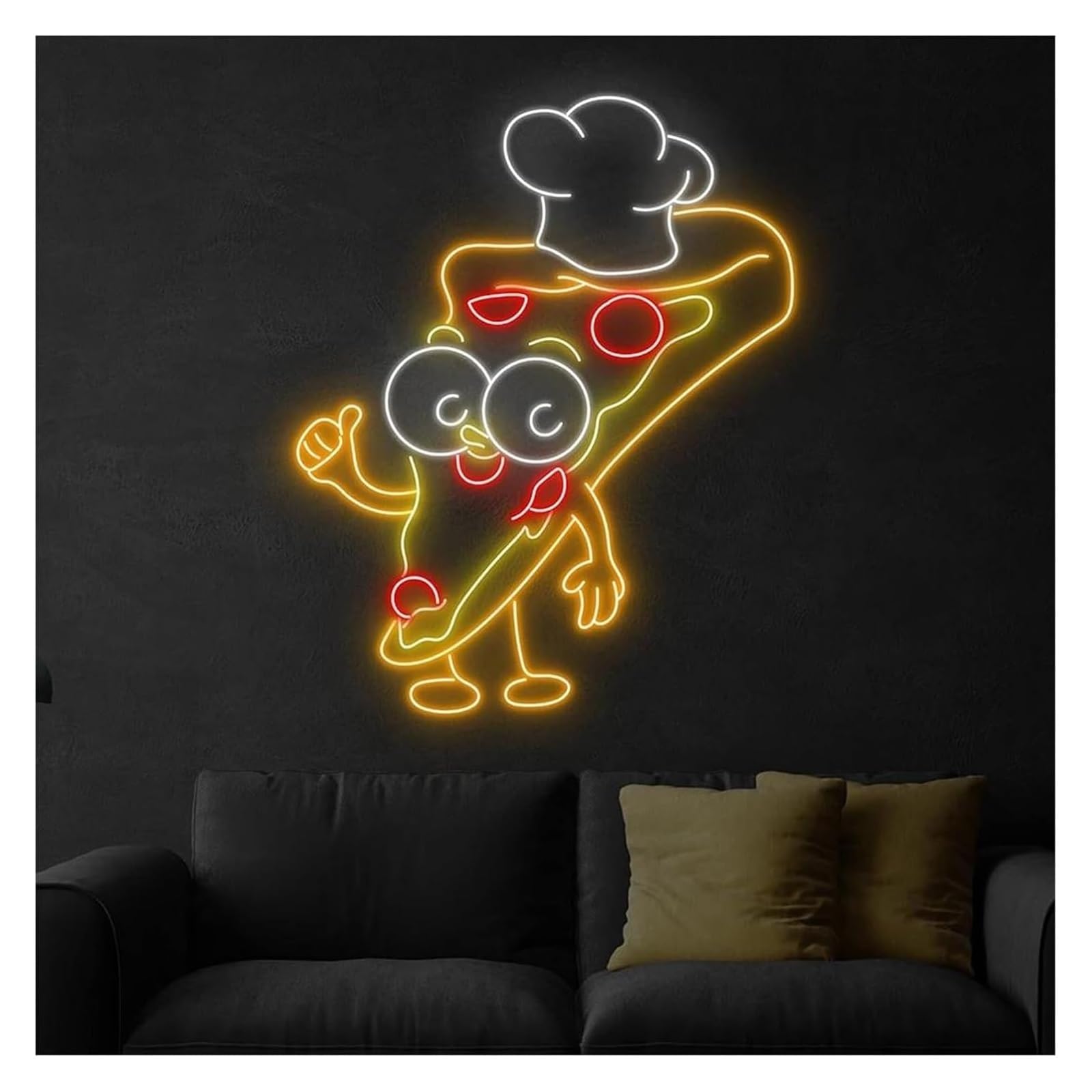 Insegne luminose decorative al neon per uso commerciale, ideali per vetrine di negozi(70cm)