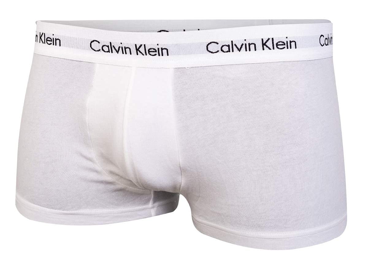 Calvin Klein Lot de 3 boxers en coton stretch pour homme et garçon Sous-vêtements Uni - multicolore - Large
