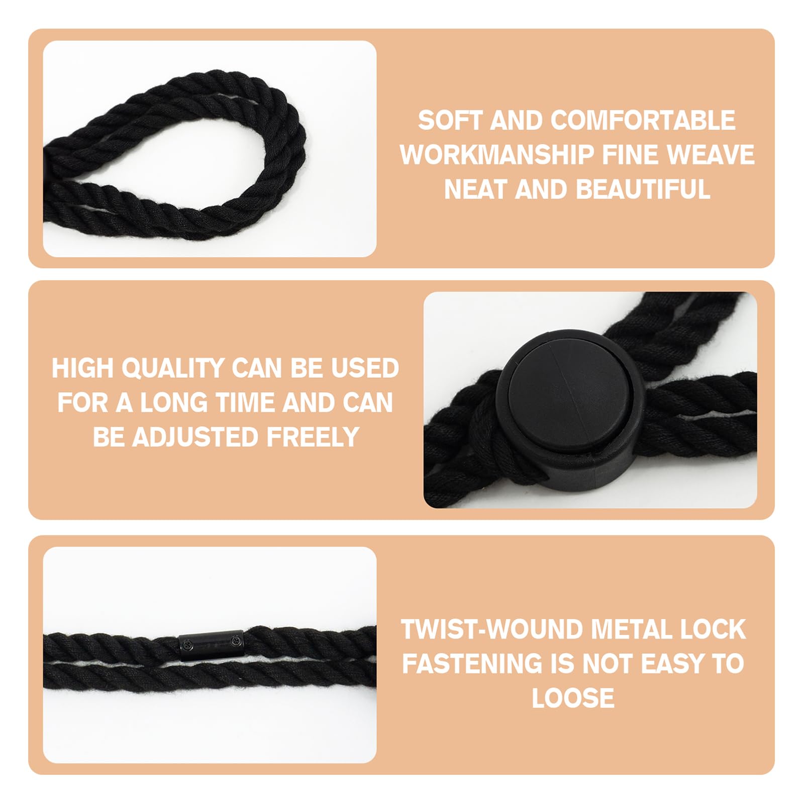 2 PZ Bondage BDSM Bondage Kit BDSM Handgelenke und Knöchel, Einstellbares BDSM Fesseln und Bondage Rope, Manette sexy erotici, Accessori sessualità Coppia