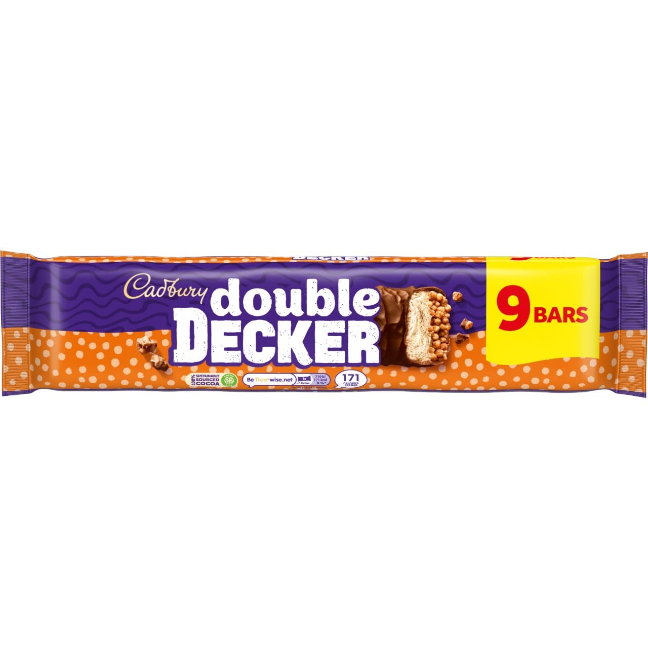 Cadbury Double Decker Chocolate Bar, 335.7g