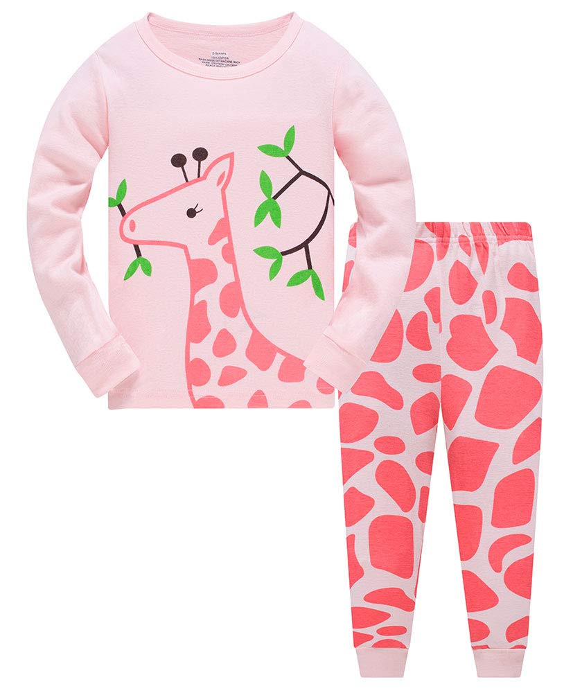 TEDD Girls Christmas Pyjamas Set Toddler Clothes Sleepwear Animal Printed Nightwear Winter Long Sleeve Pjs 2 Piece Outfit Xmas Gift for Kids — view 18