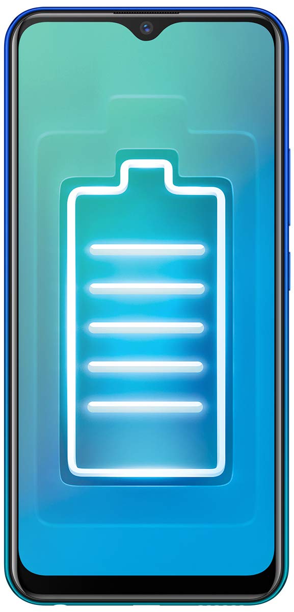 Vivo Y15 (Aqua Blue, 4GB RAM, 64GB Storage)