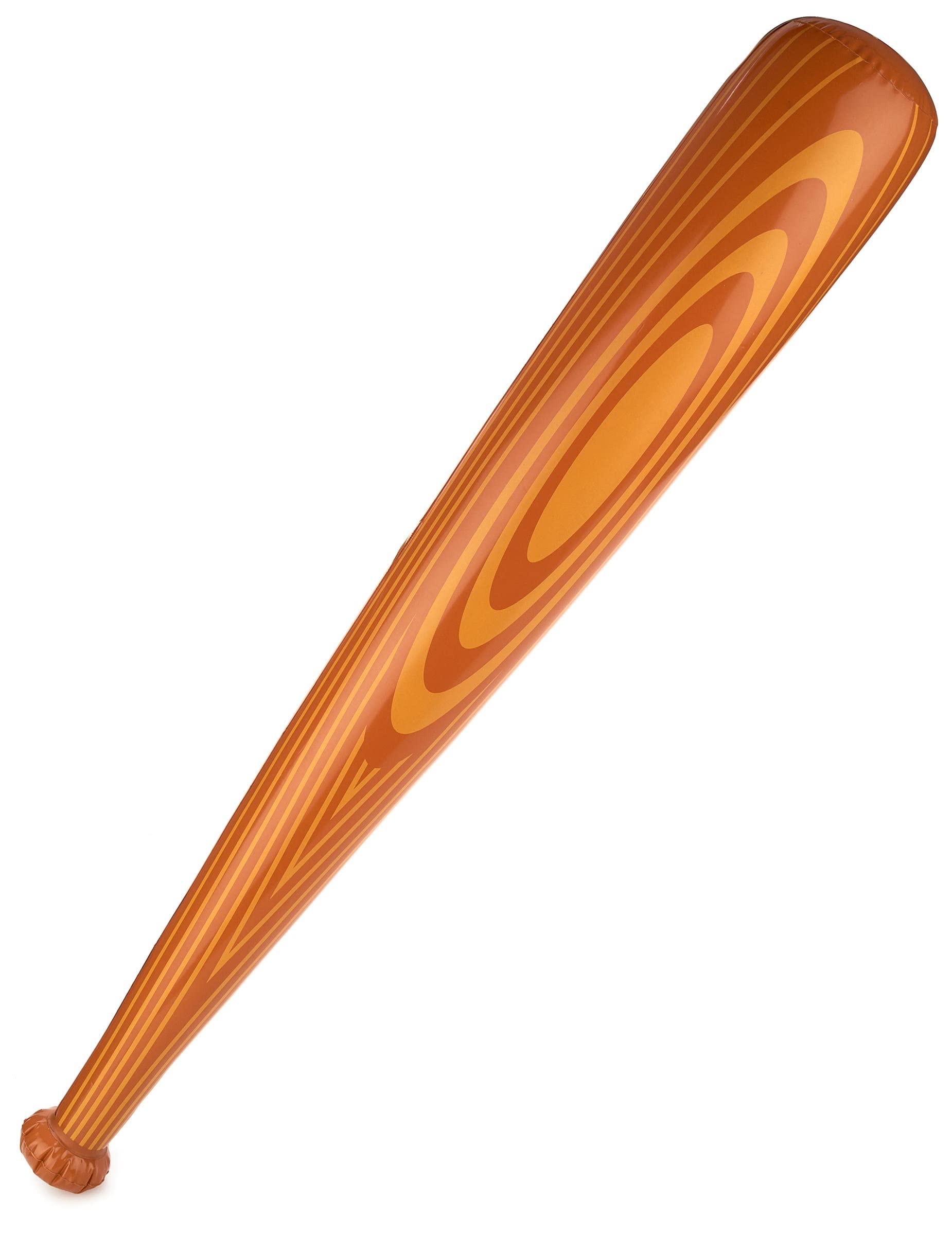 Batte de baseball gonflable 102 cm Marron Plastique Carnaval