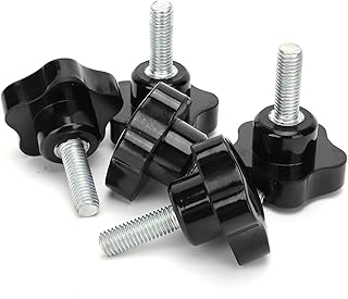 01 02 015 5 Star Stud Knob, 2in Screw Length Waterproof Star Knob for Daily Life Use for Umbrella Base Replacement Knob