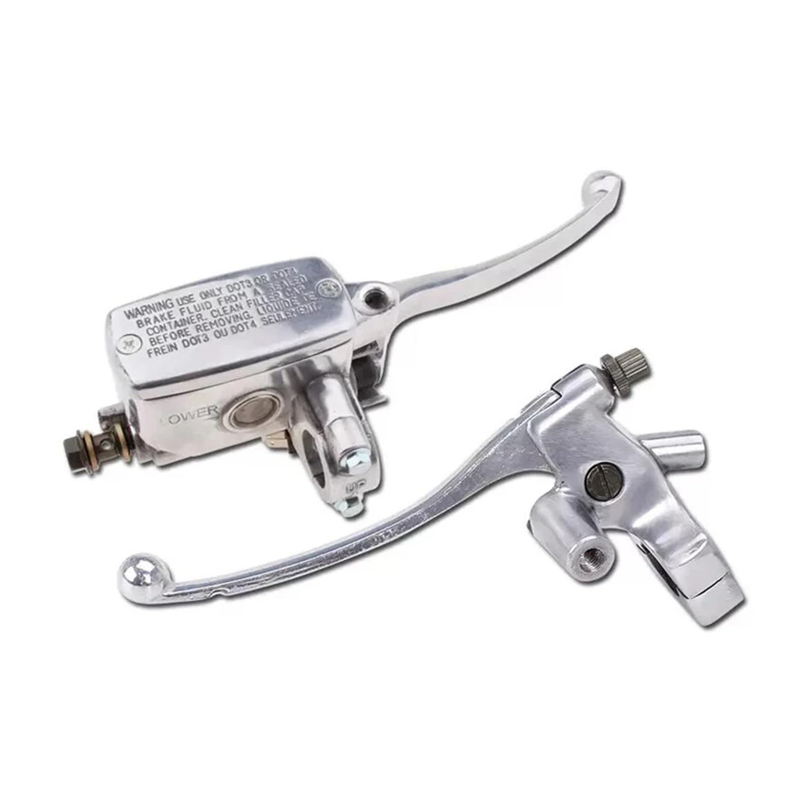 KTEBNWOSD 1''25mm Clutch Lever Mirror Seat Hydraulic Brake Master Cylinder for Ho&nda Magna Steed VLX Shadow 250 400 600 750 VT600 VT750 Brake Clutchs Levers