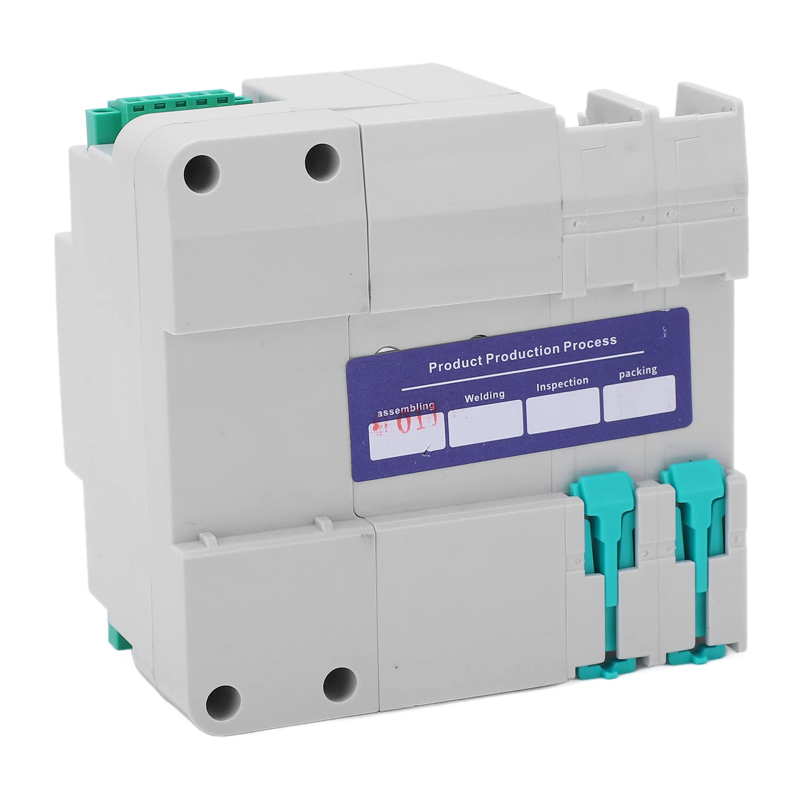Interruptor de Transferencia Automática Dual Power 2P, AC 220V Interruptores Selectores Eléctricos de Riel DIN