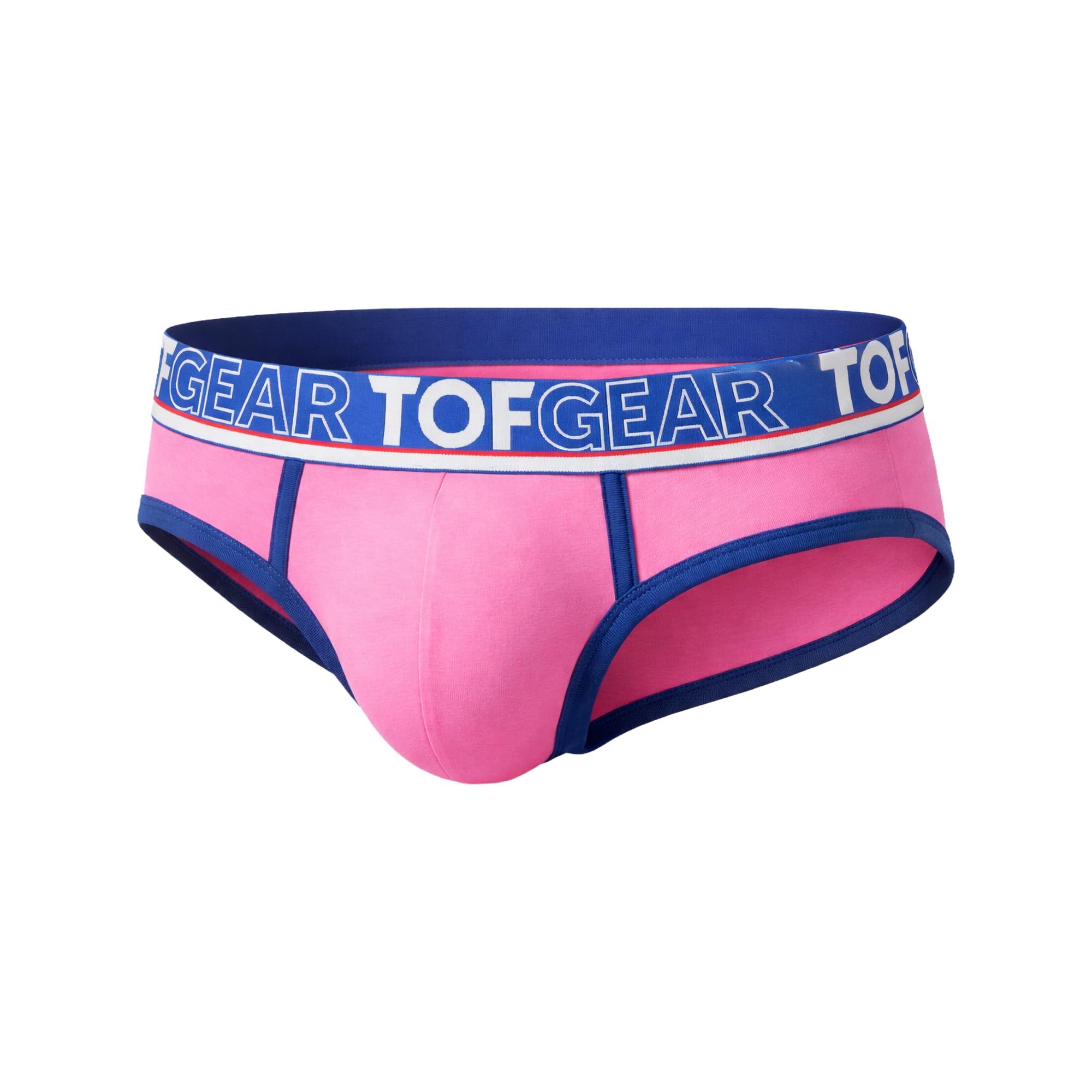 Tof Paris Men's Pink - Briefs Underwear - Champion Brief - 1X Size Xxl