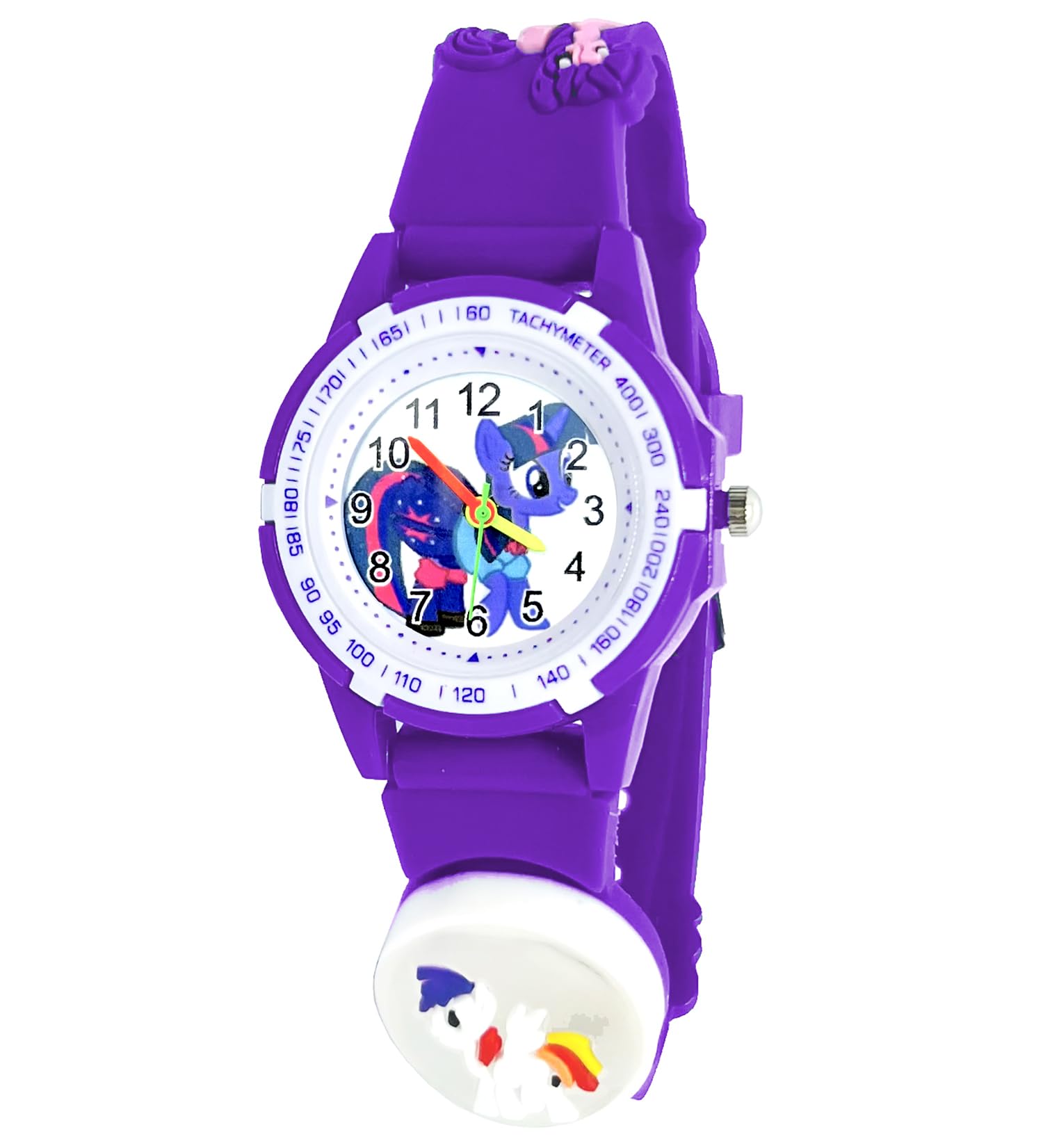 Time Up Analog Dial Unicorn Cartoon Character with Disco Light Strap Kids Watch for Girls & Boys (Age:3-10 Years) -RBT-UN-X (Unicorn-Purple) (B0CZ4C2CSY) Amazon Price History, Amazon Price Tracker