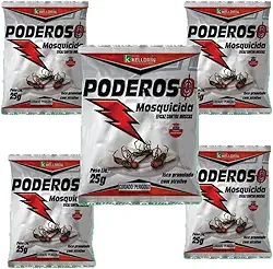 Mata Mosca Mosquicida Poderoso 25g Elimina Mosca Inseticida com Isca com Atrativo Sexual Granulada de fácil aplicação - Kelldrin