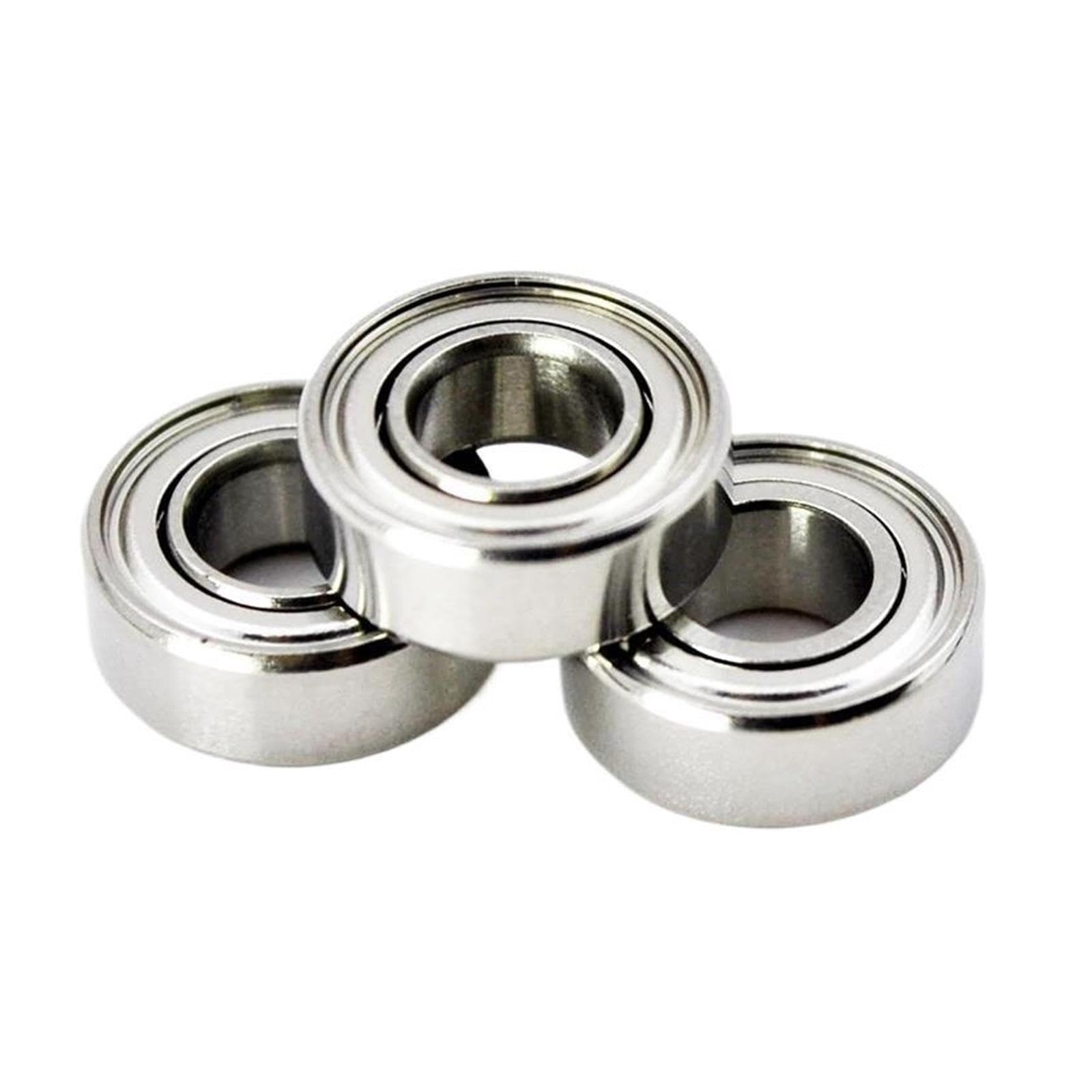 Hybrid-Keramiklager SMR115ZZ Edelstahl 5x11x4 mm Innenbohrung 5 mm Miniaturkugellager(10Pcs)