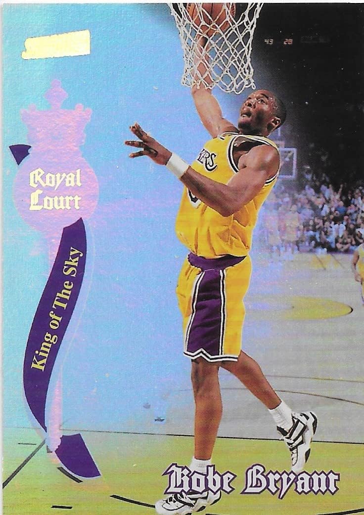 Kobe Bryant 1997-98 Stadium Club Royal Court Kings of the Sky Insert Card #4