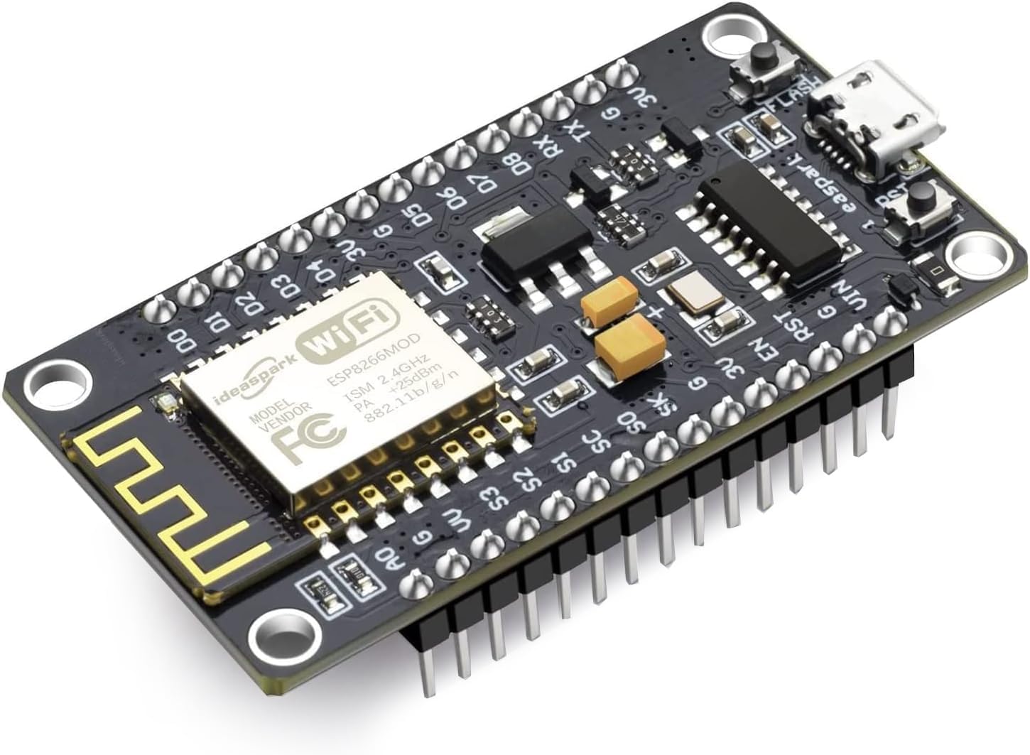 ESP8266 ESP-12E Wireless/WiFi Module Board, NodeMcu V3.0 Lua for IoT ...