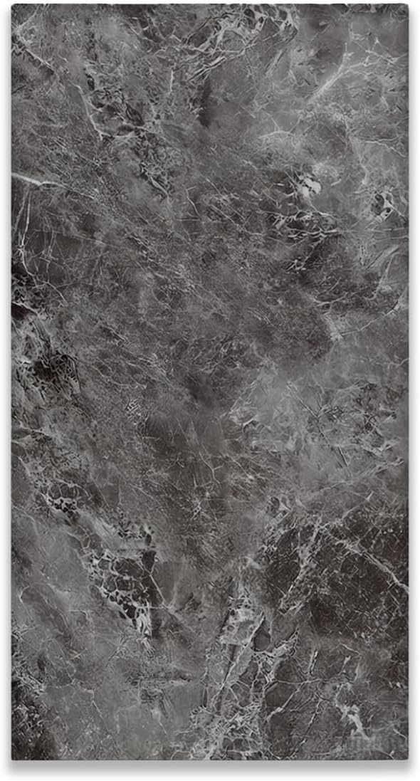 20 PCS 23.6”x11.8” (1x2 FT) Peel and Stick Marble PVC Wall Panels, Interlocking Waterproof Kitchen Backsplash Tiles, Self-Adhesive Wall Covering, Easy DIY Decorative Wall Panels