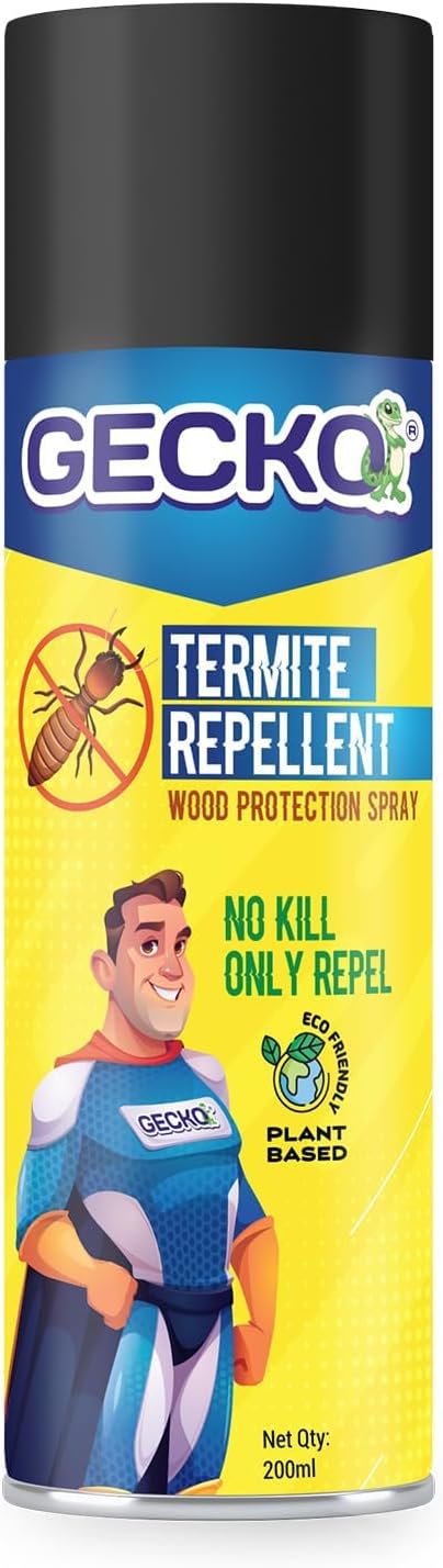 Termite Repellent Spray for Home | 100% Natural & Chemical-Free | Eco-Friendly Biodegradable Formula | Removes Termites from Root Level | Long Lasting 15 Days Protection | 220ml – FORMULATION 3X